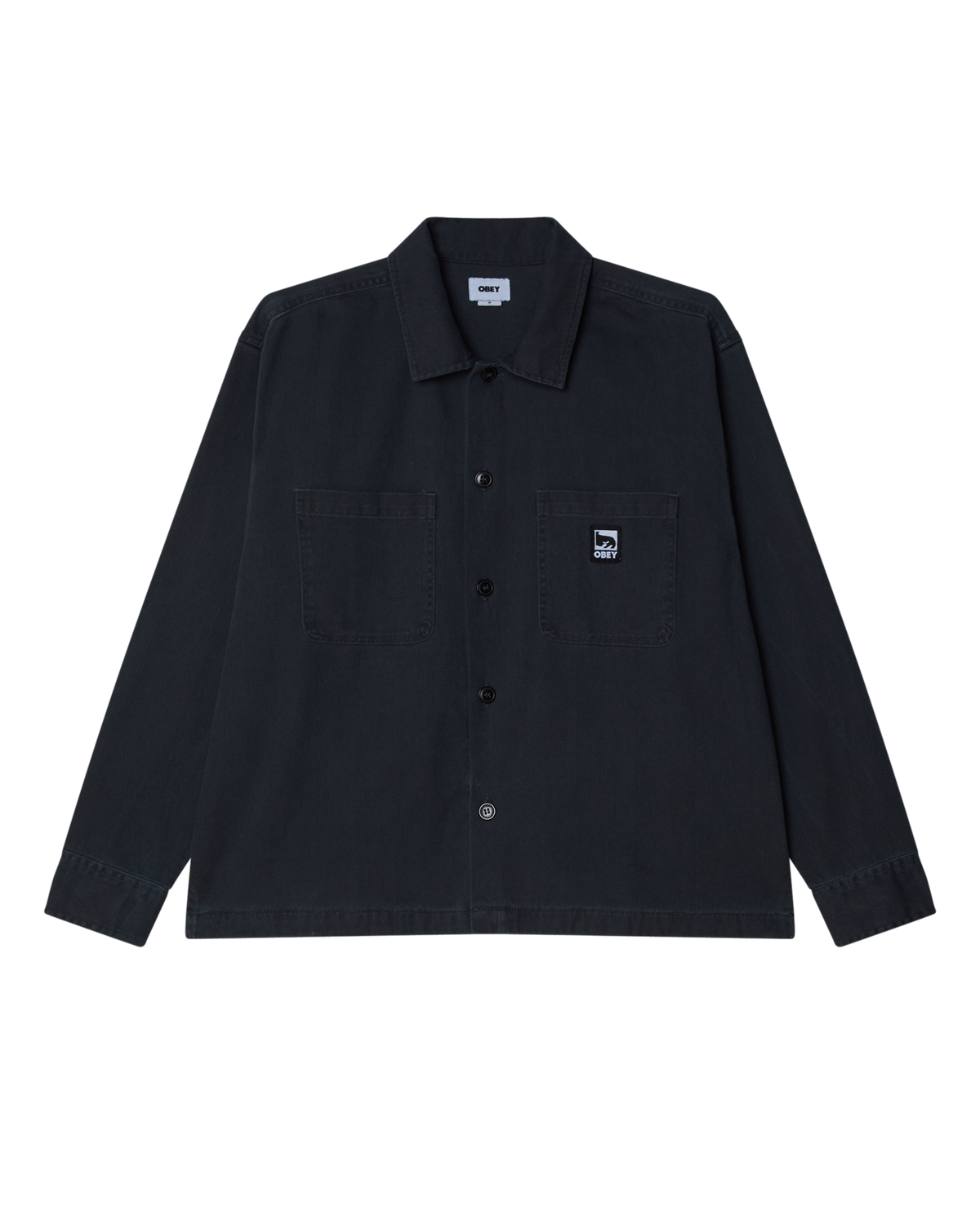 HARVEY SHIRT JACKET - BLACK FADED WASH