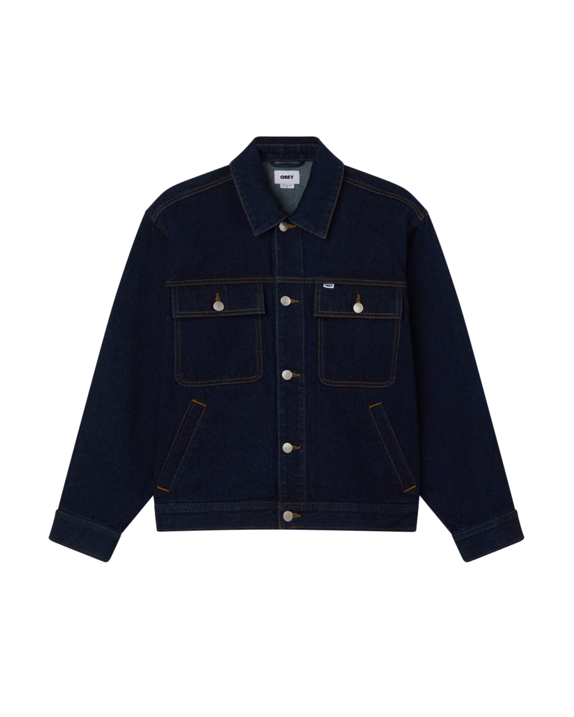 OBEY OPENA JACKET - RINSE INDIGO