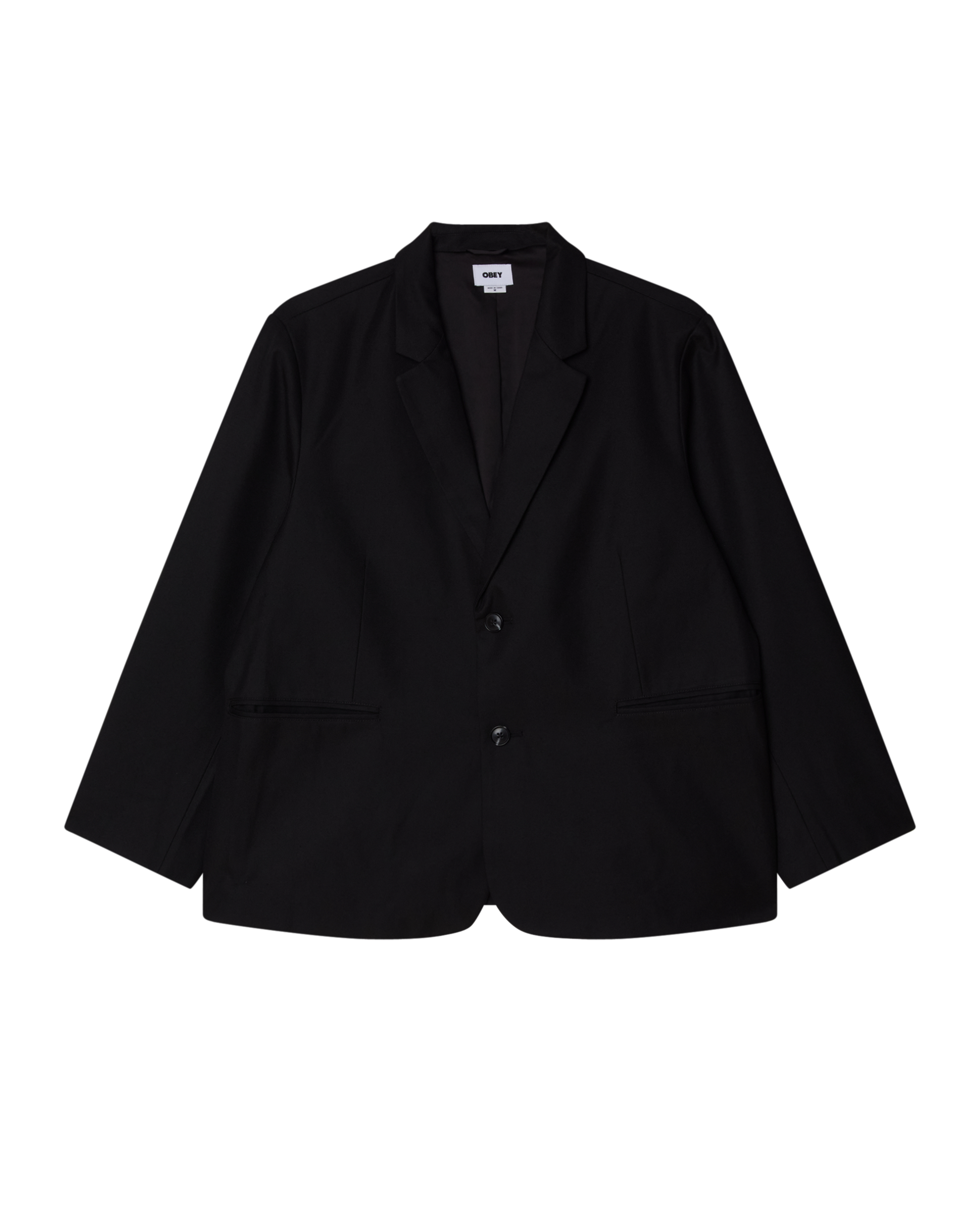 OBEY ARMEL BLAZER - BLACK – OBEY CLOTHING JP