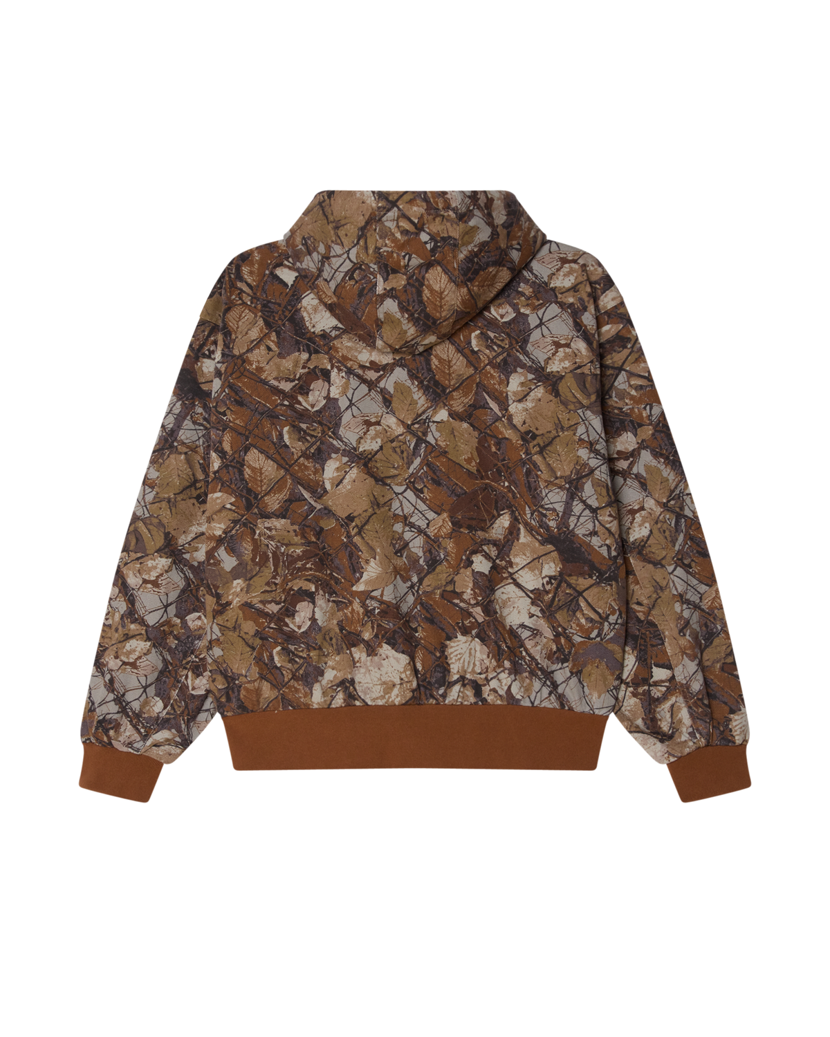OBEY GLEN ZIP UP JACKET - FENCE CAMO MULTI
