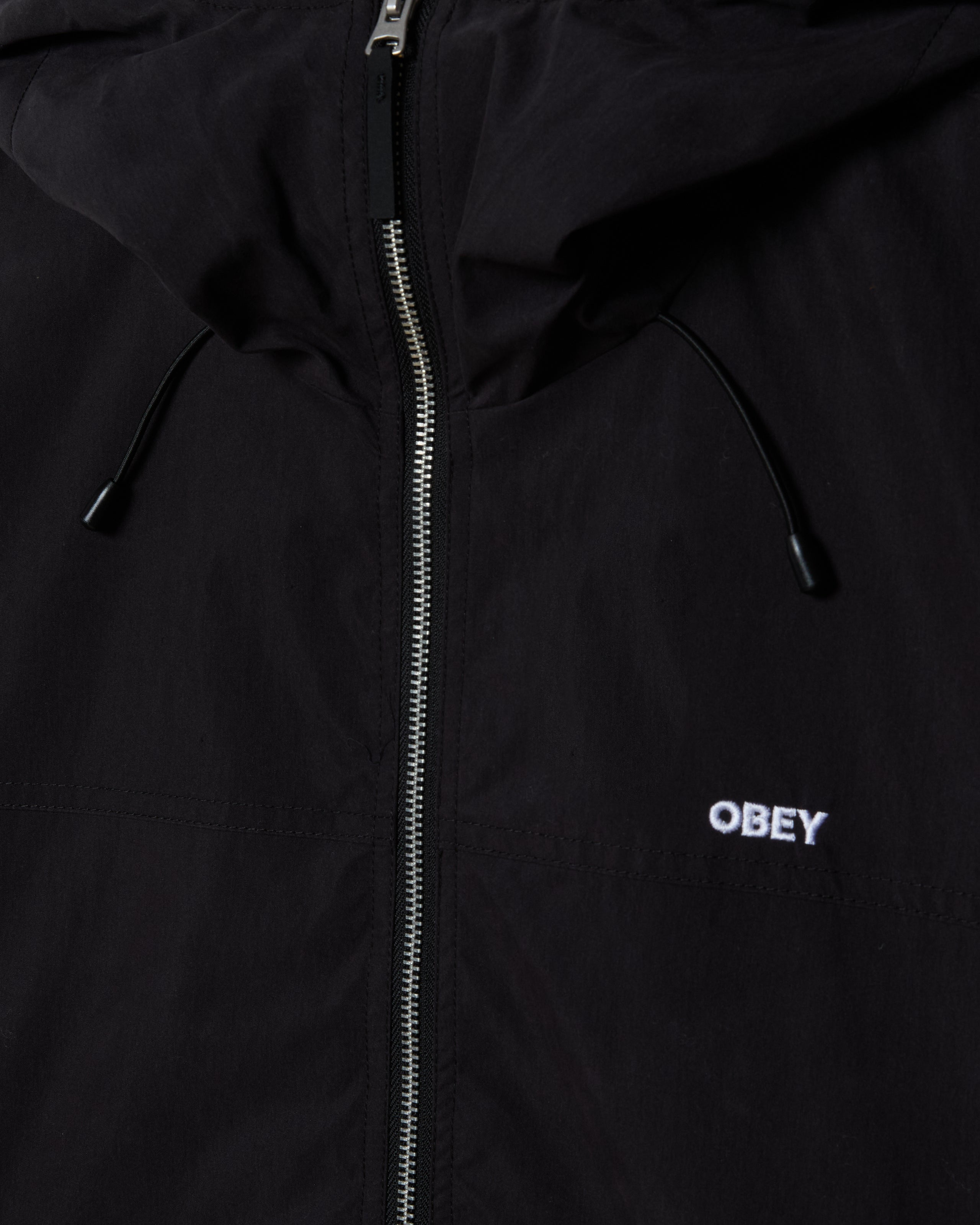 OBEY VISTA JACKET - BLACK