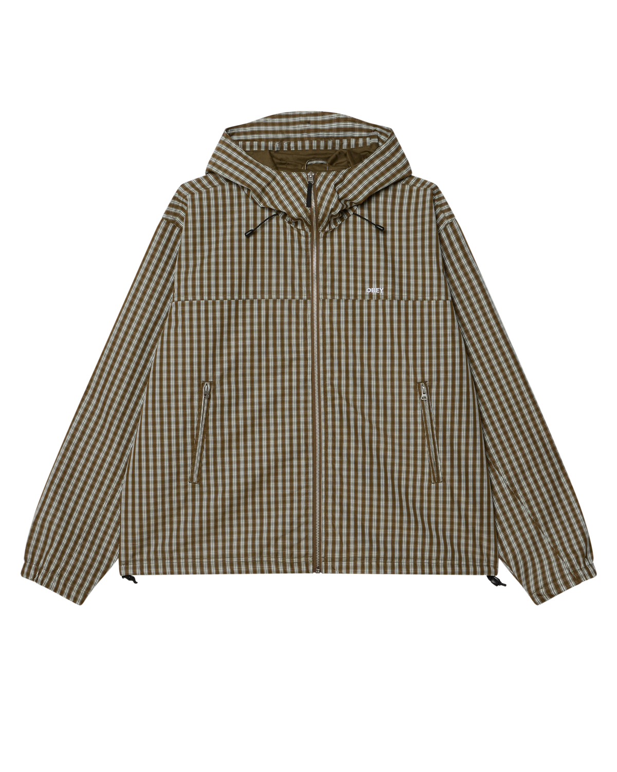 OBEY VISTA JACKET - PLAID MULTI