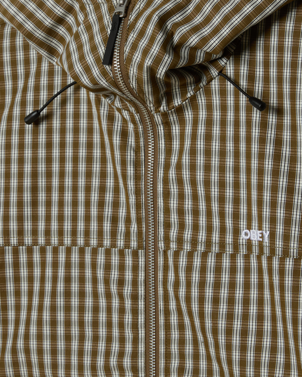 OBEY VISTA JACKET - PLAID MULTI