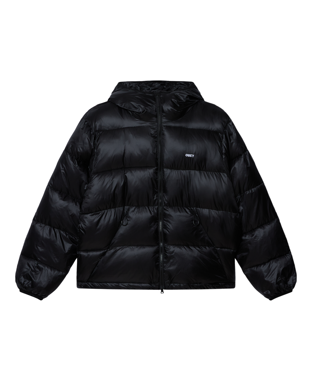 STRATUS PUFFER JACKET - BLACK