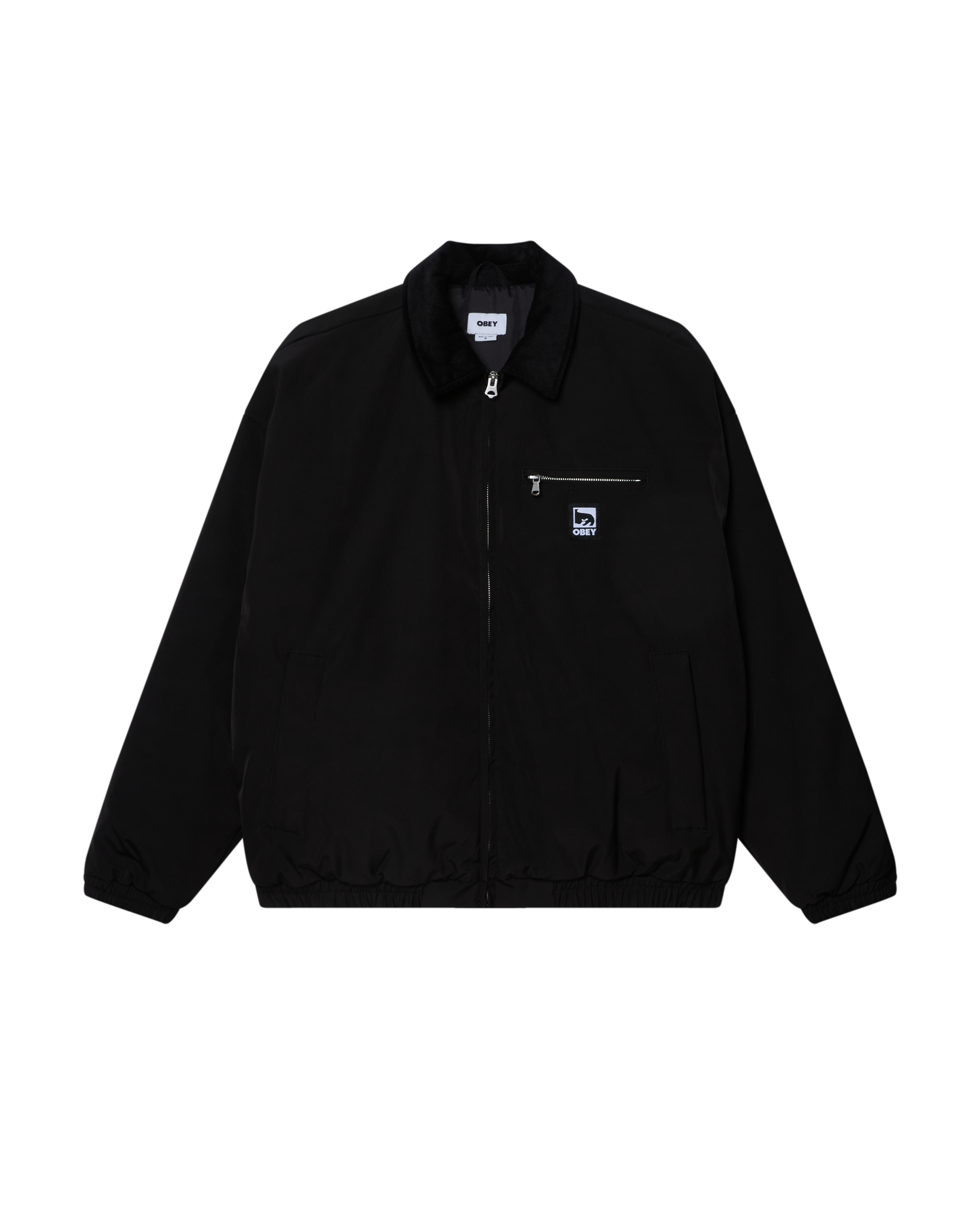 OBEY ELYSIAN JACKET - BLACK – OBEY CLOTHING JP
