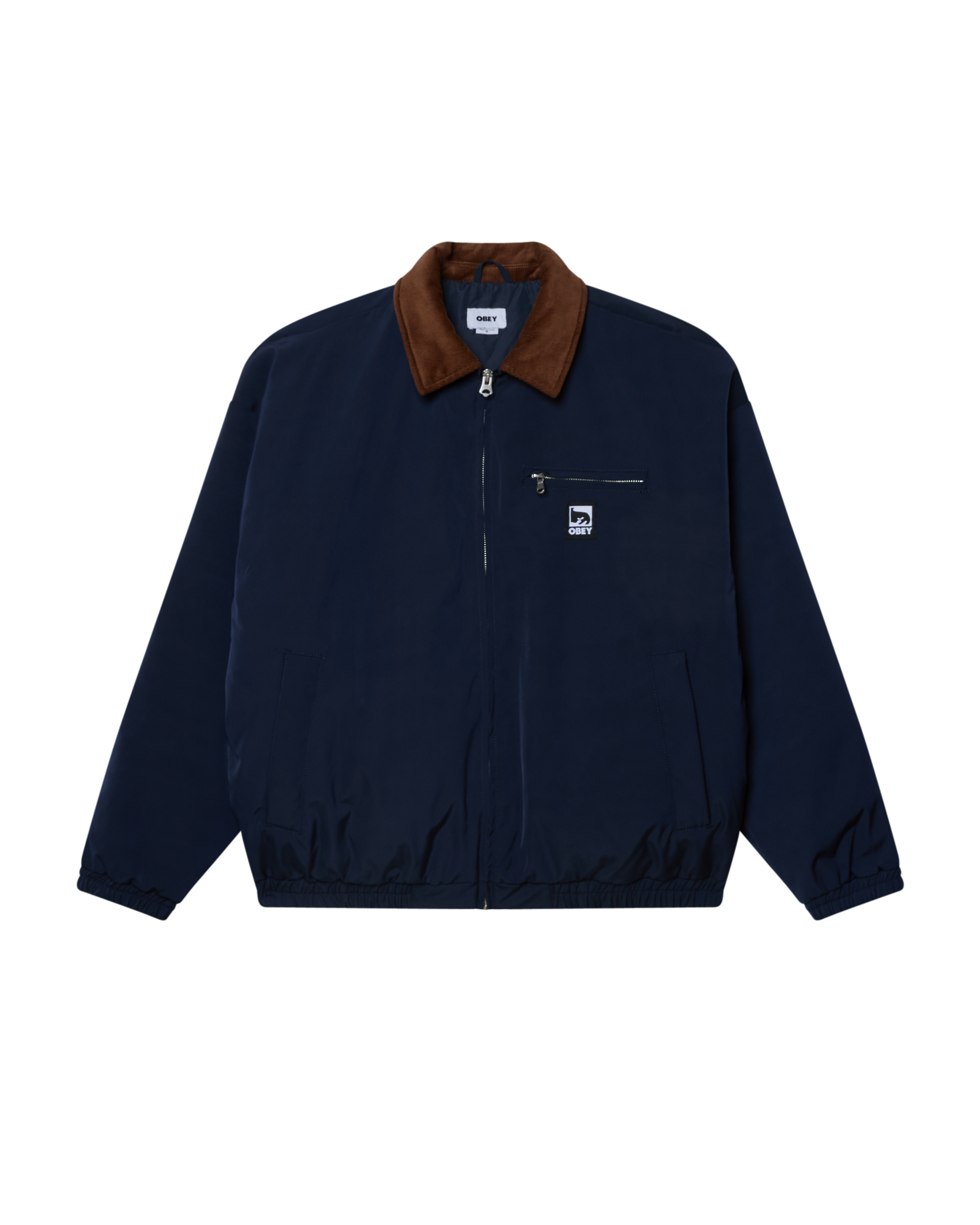 OBEY ELYSIAN JACKET - DARK NAVY