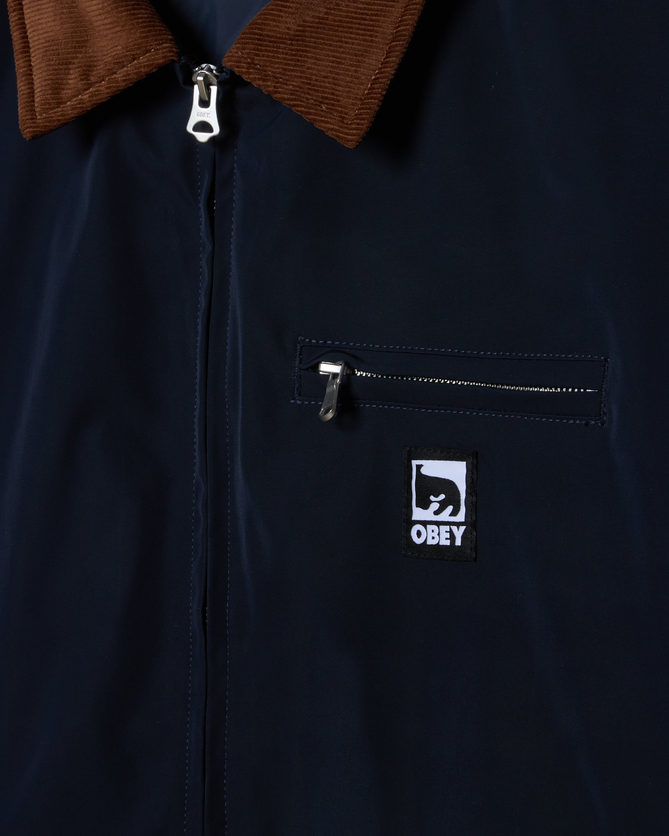 OBEY ELYSIAN JACKET - DARK NAVY