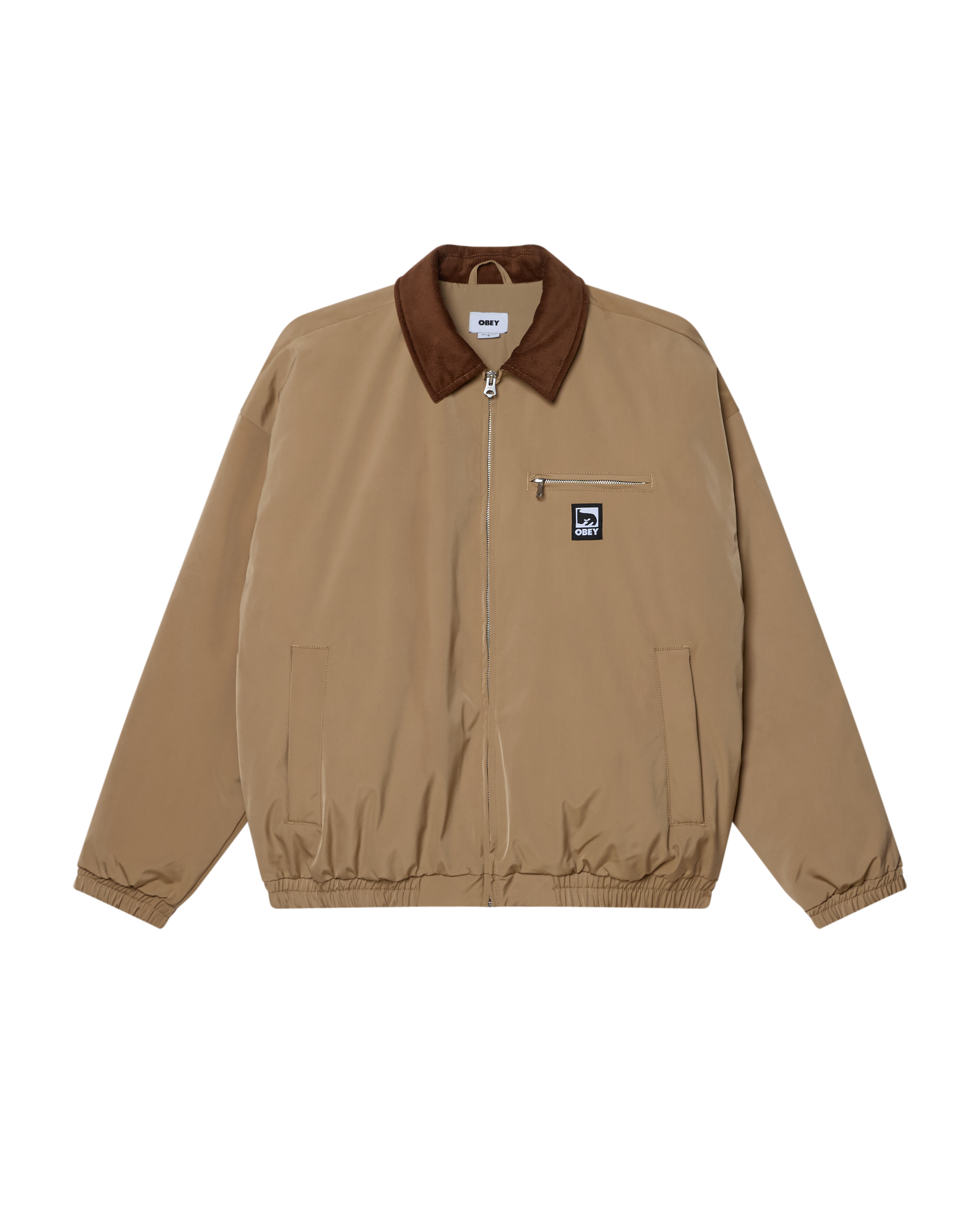 OBEY ELYSIAN JACKET - VINTAGE TAN