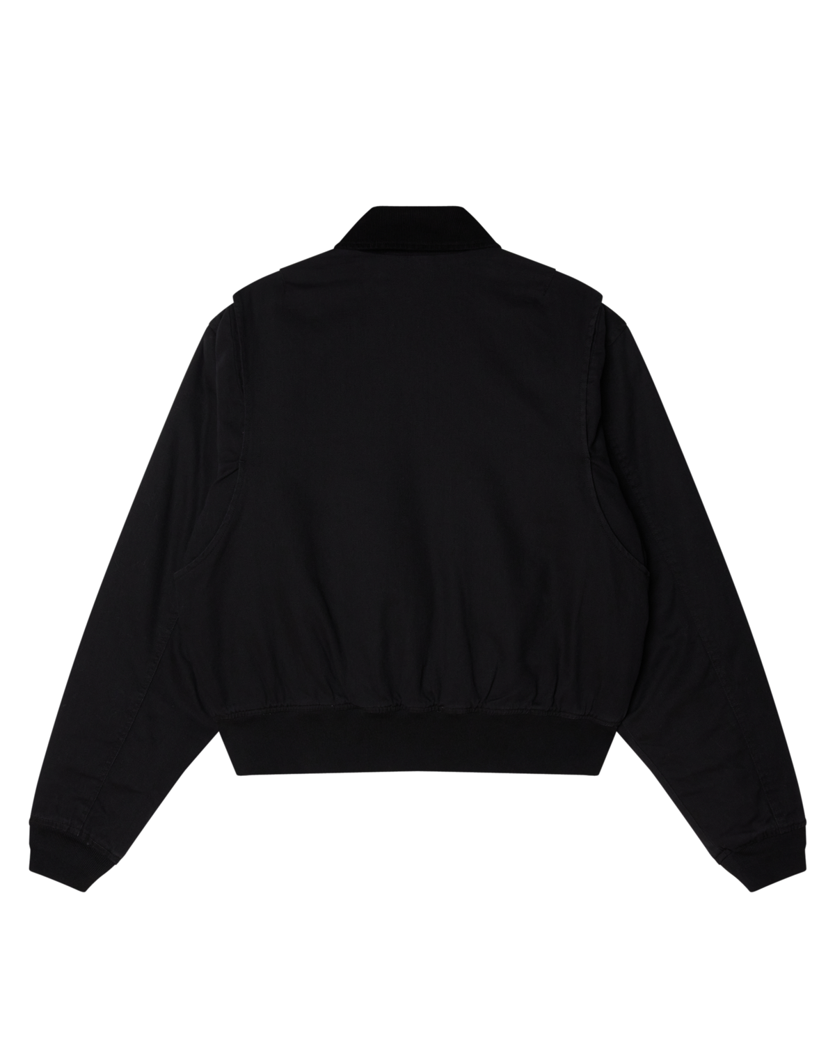 OBEY FADE WASH CWU JACKET - BLACK FADED WASH