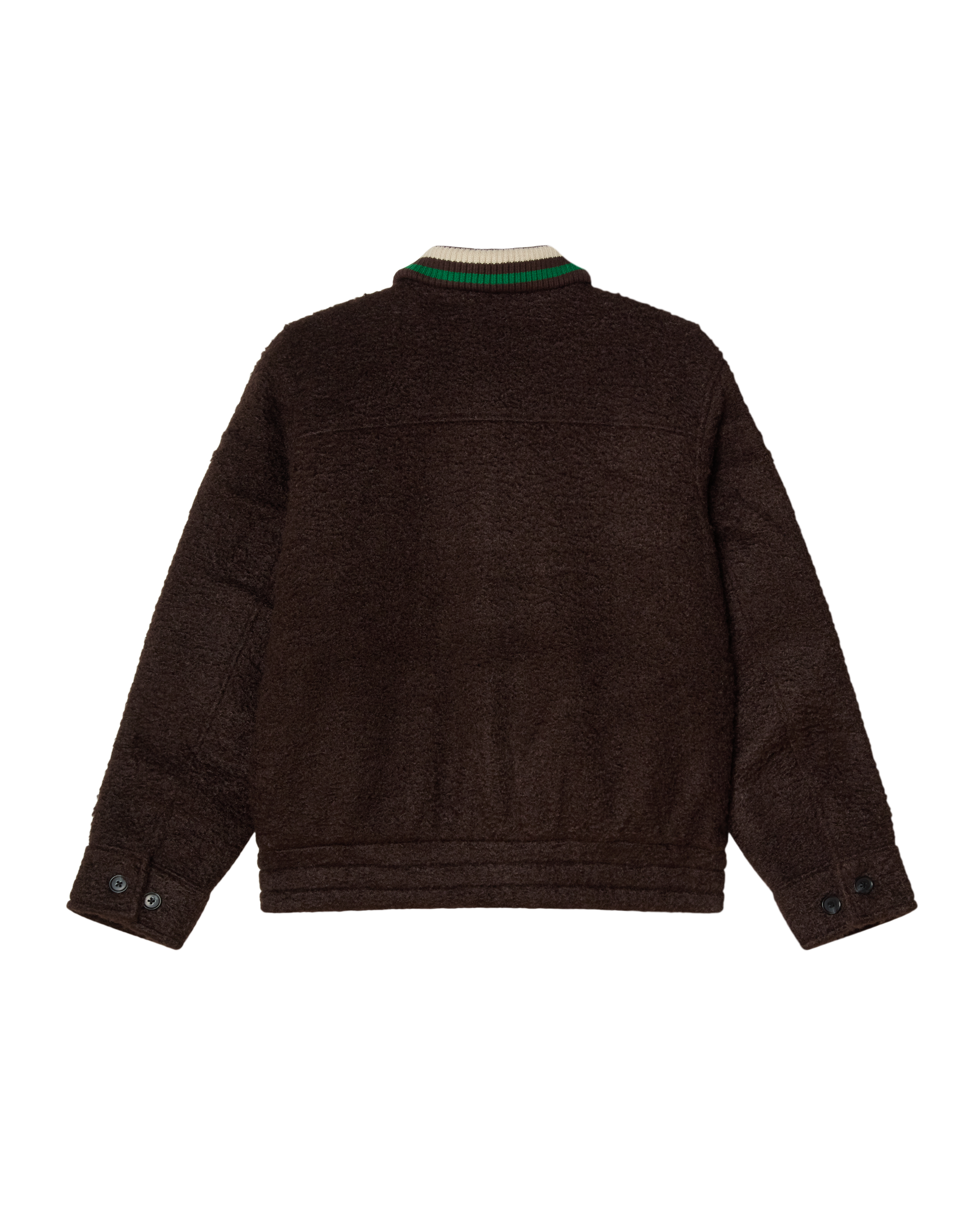 OBEY ARDEN BLOUSON JACKET - JAVA BROWN