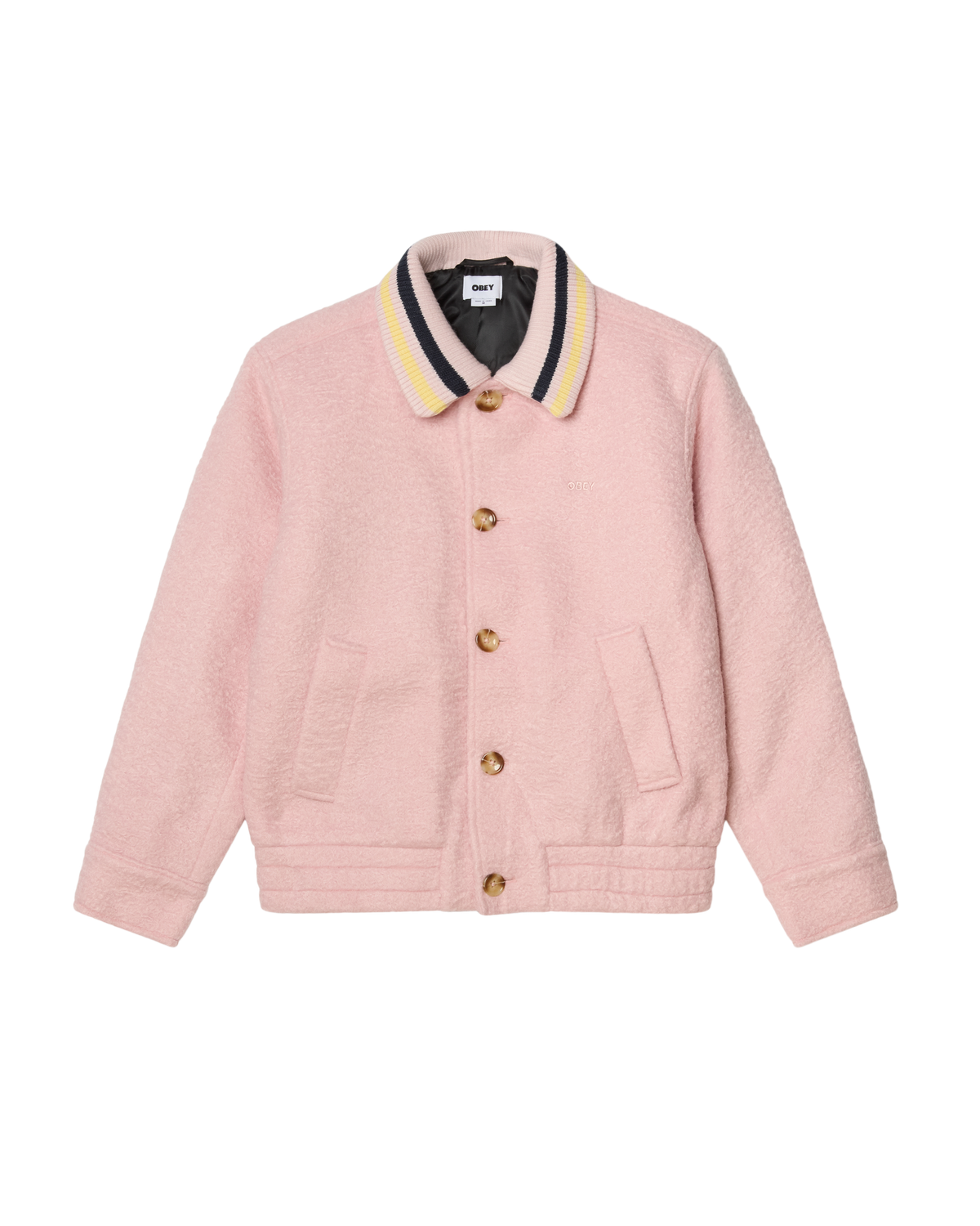 OBEY ARDEN BLOUSON JACKET - PALE LILAC