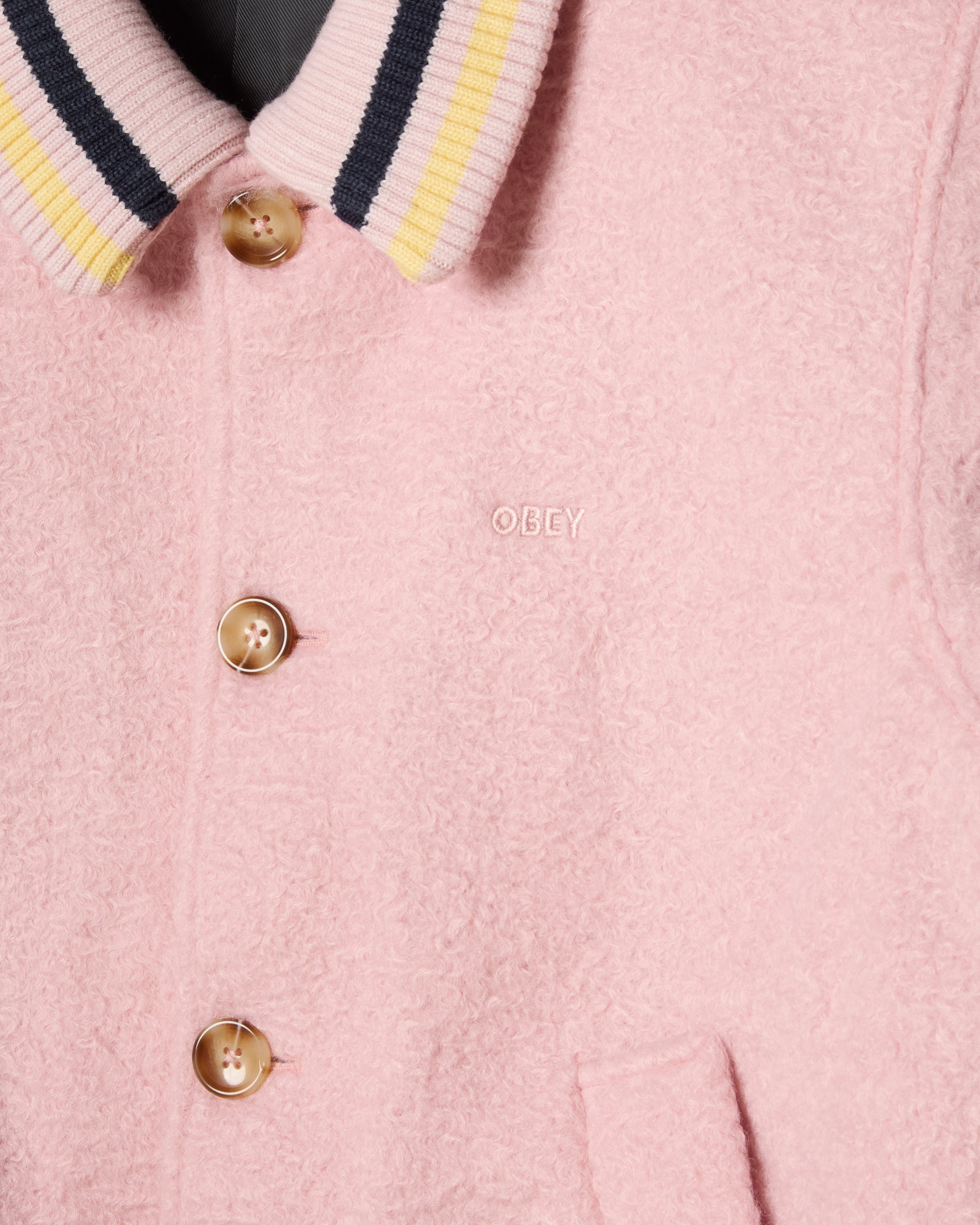 OBEY ARDEN BLOUSON JACKET - PALE LILAC