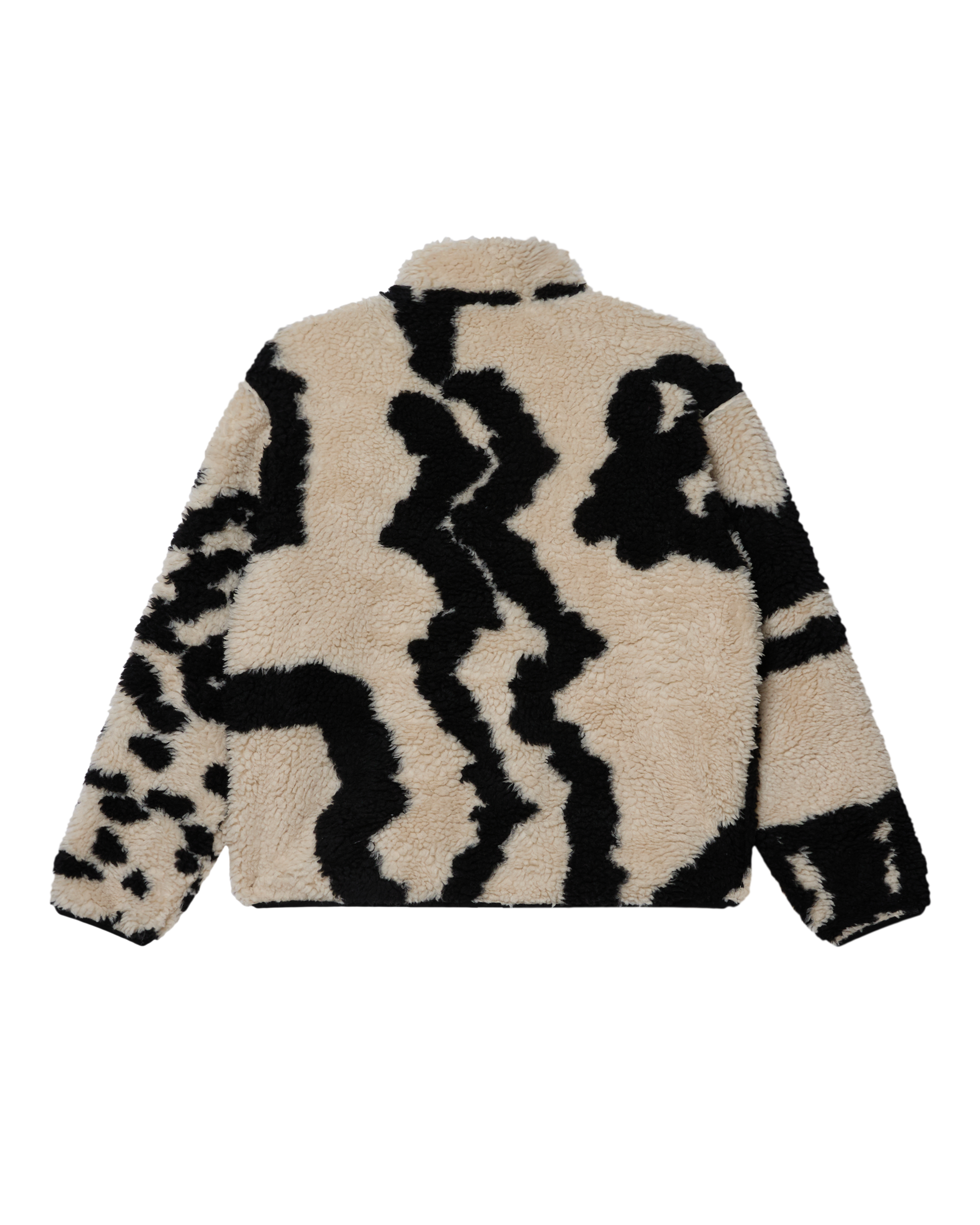 OBEY SHAGGY SHERPA JACKET - CLAY MULTI