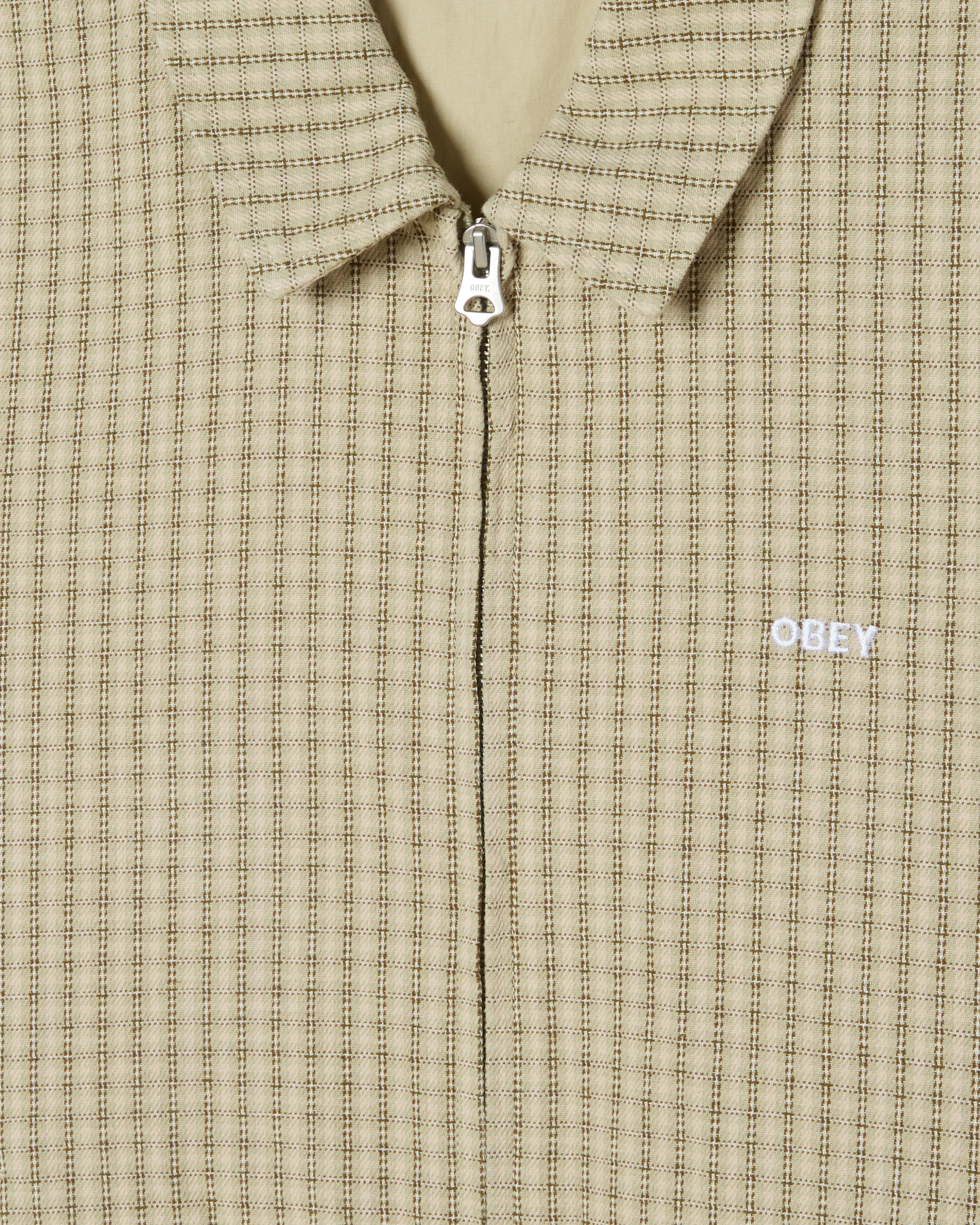 OBEY LUTHER BLOUSON JACKET - ABBEY STONE MULTI