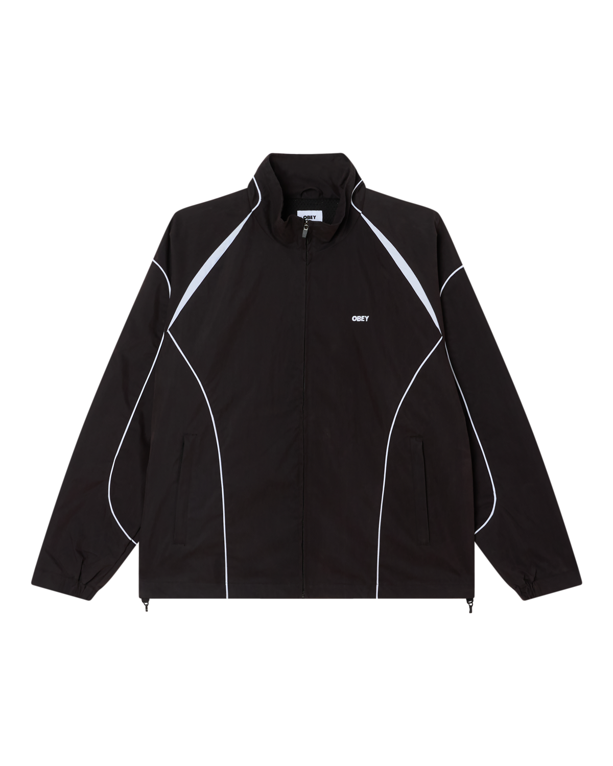 OBEY PRACTICE WINDBREAKER - BLACK