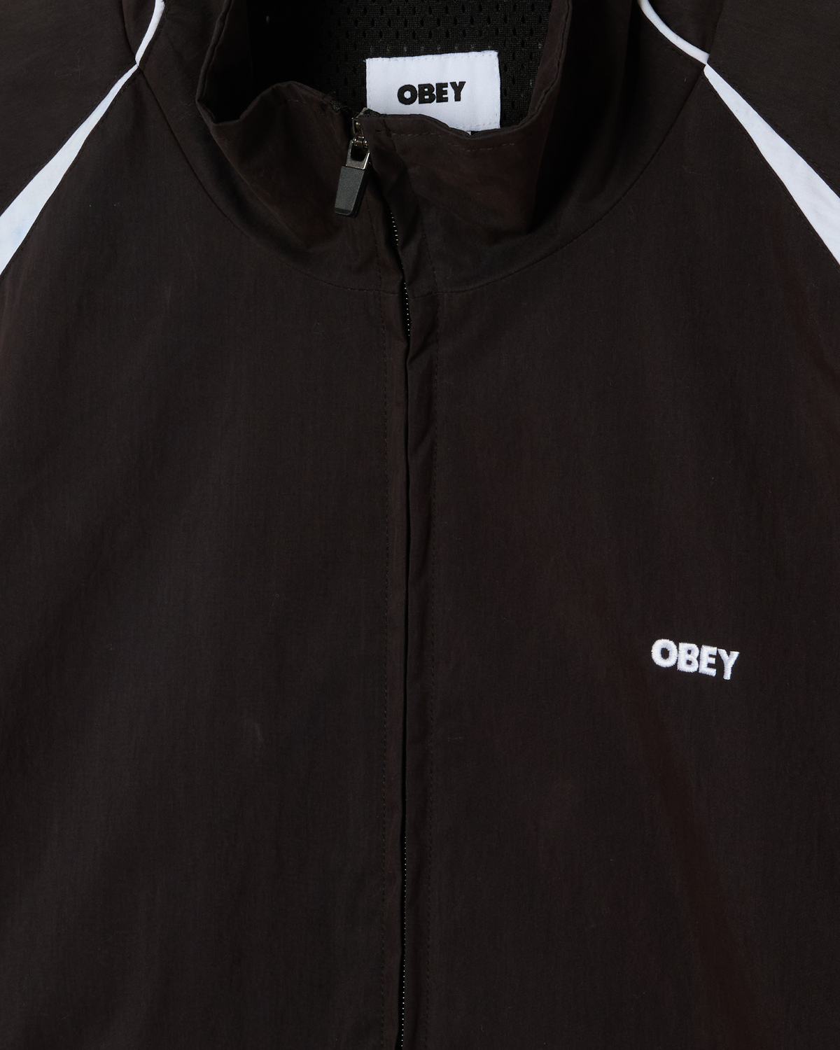 OBEY PRACTICE WINDBREAKER - BLACK