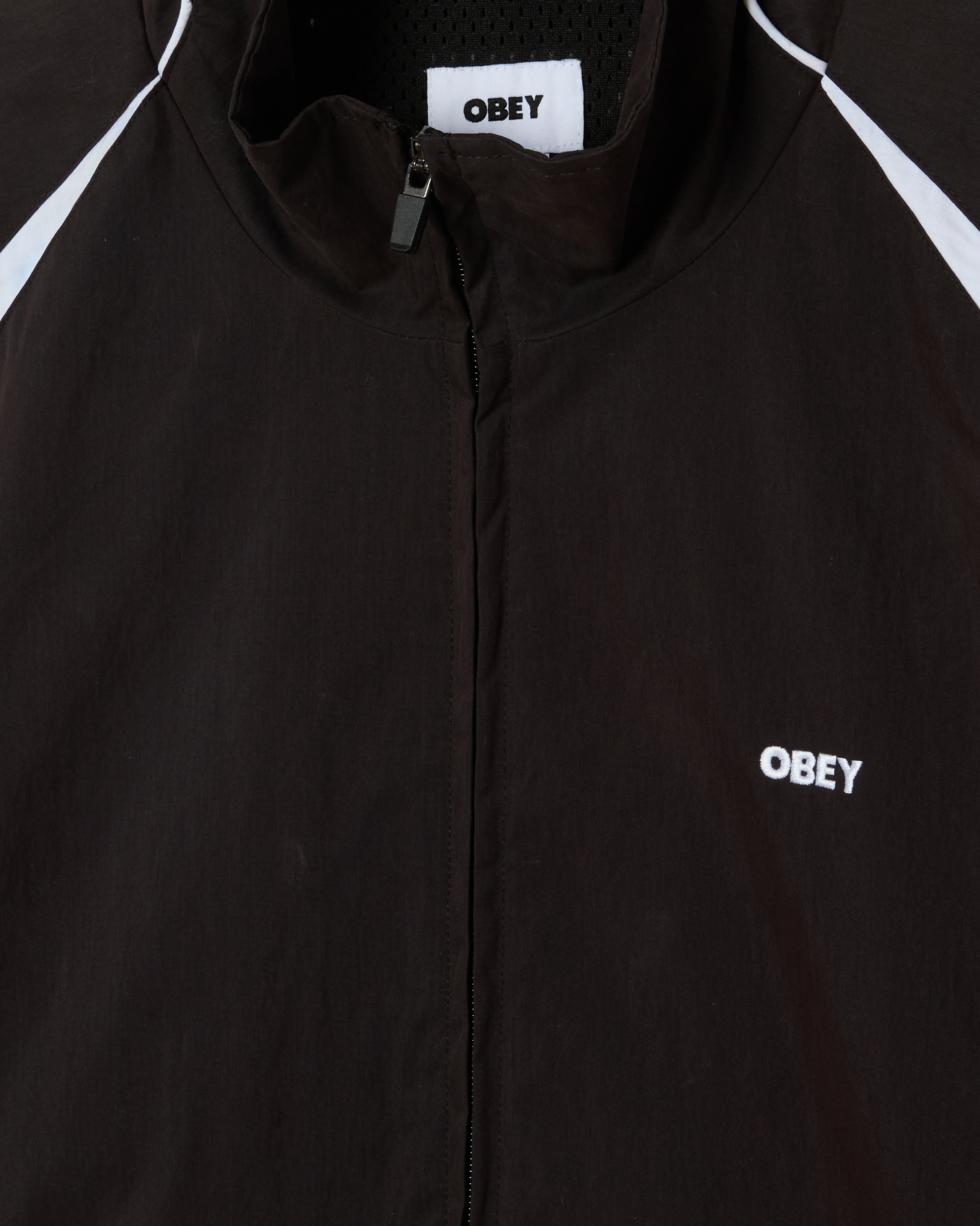 OBEY PRACTICE WINDBREAKER - BLACK