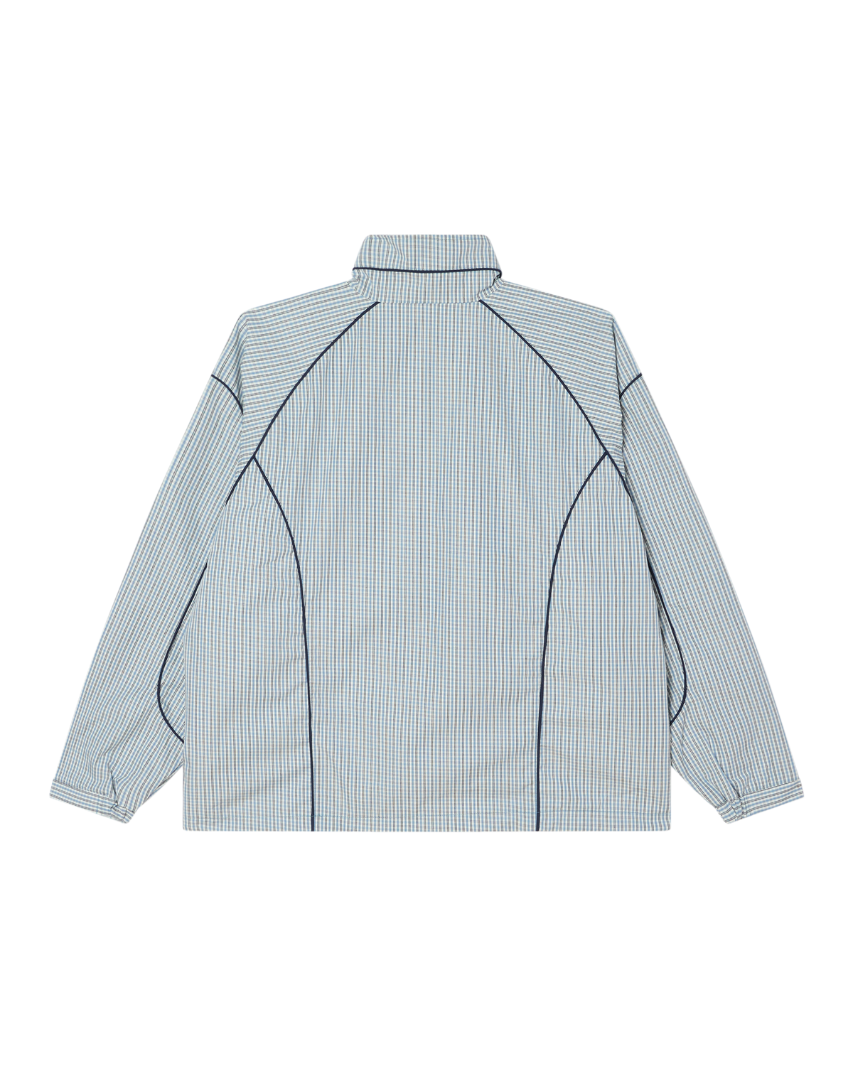 OBEY PRACTICE WINDBREAKER - PLAID MULTI