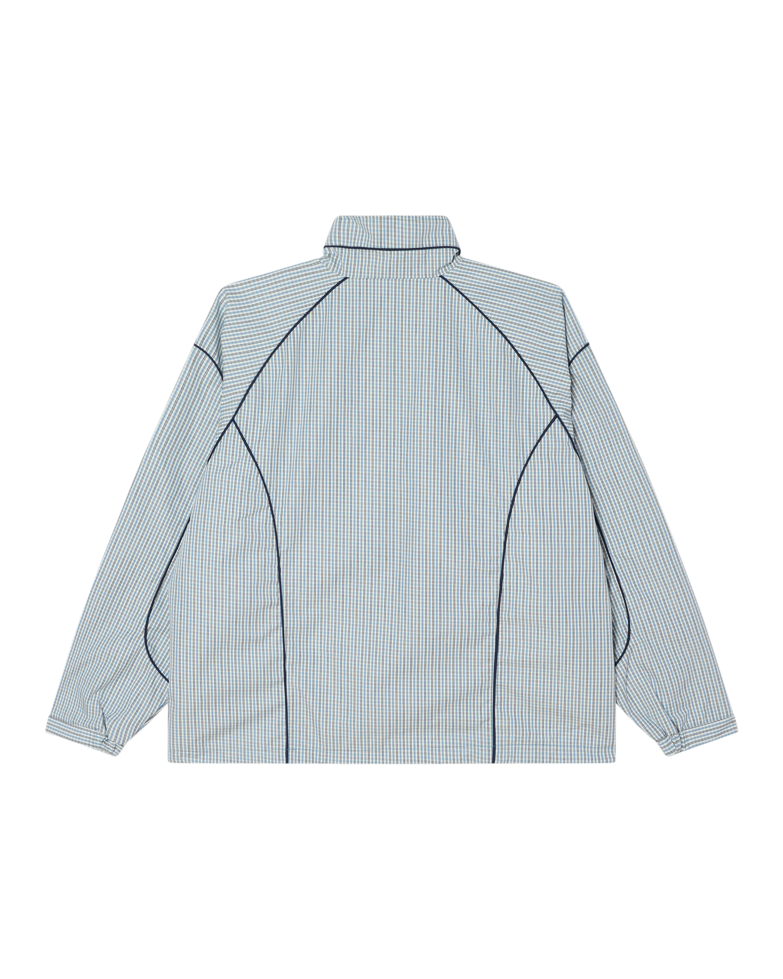 OBEY PRACTICE WINDBREAKER - PLAID MULTI