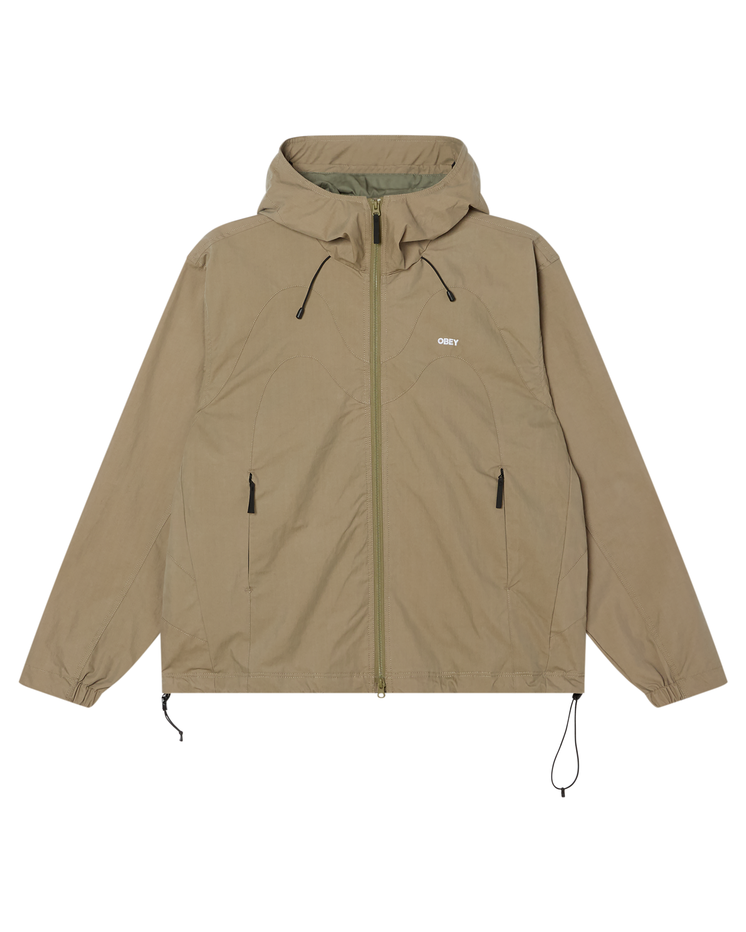 OBEY SOTA SHELL JACKET - MERMAID