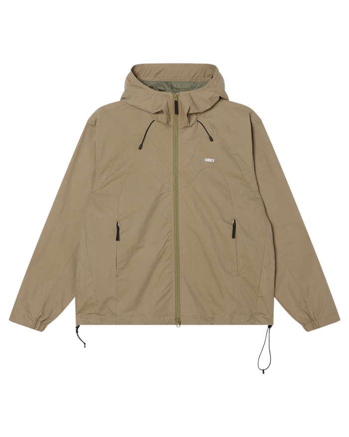 OBEY SOTA SHELL JACKET - MERMAID