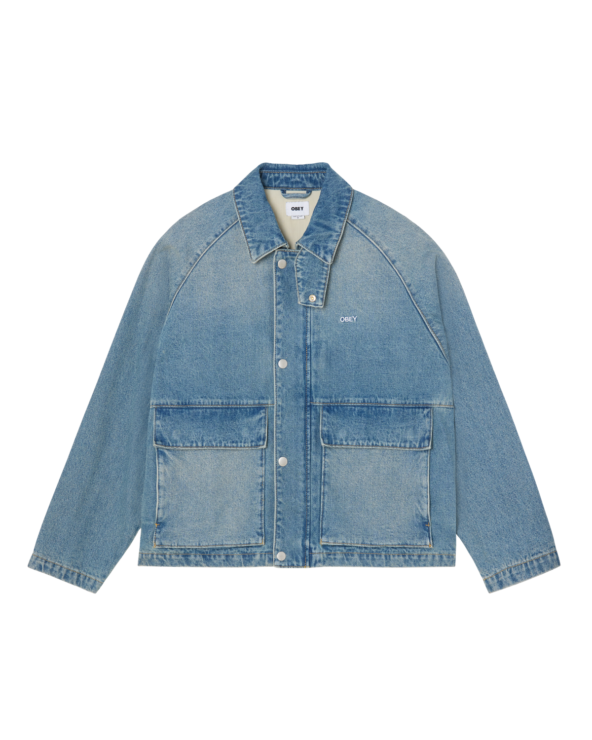 CADEN DENIM WORK JACKET - HEAVY VINTAGE INDIGO