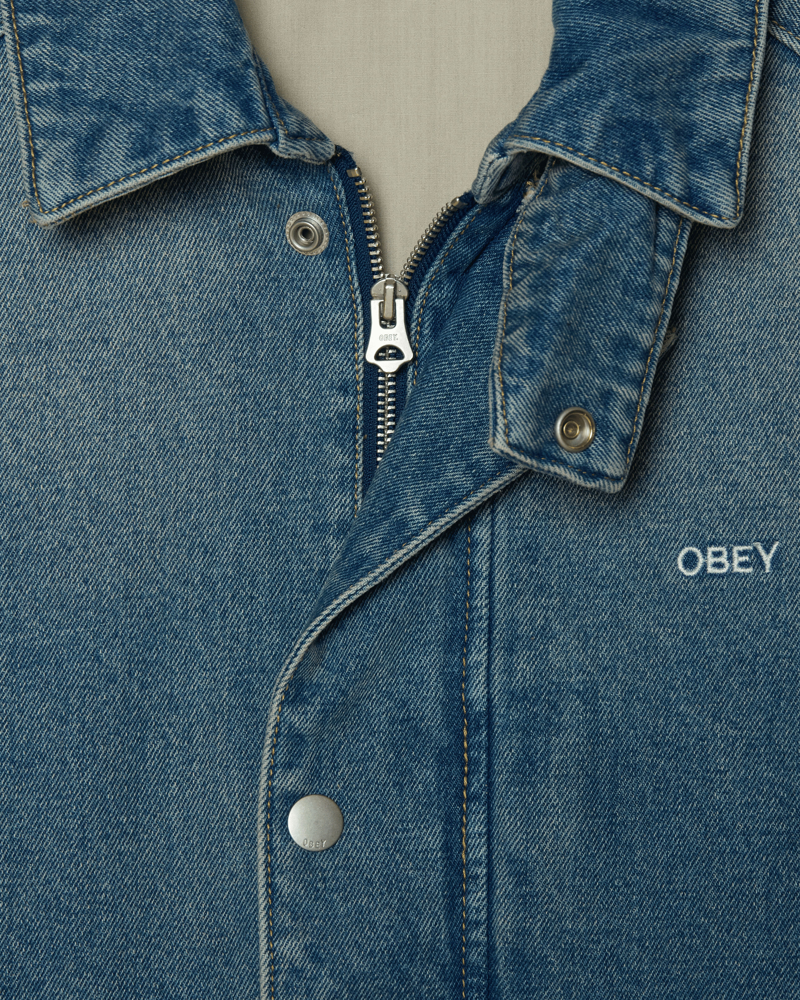 CADEN DENIM WORK JACKET - HEAVY VINTAGE INDIGO