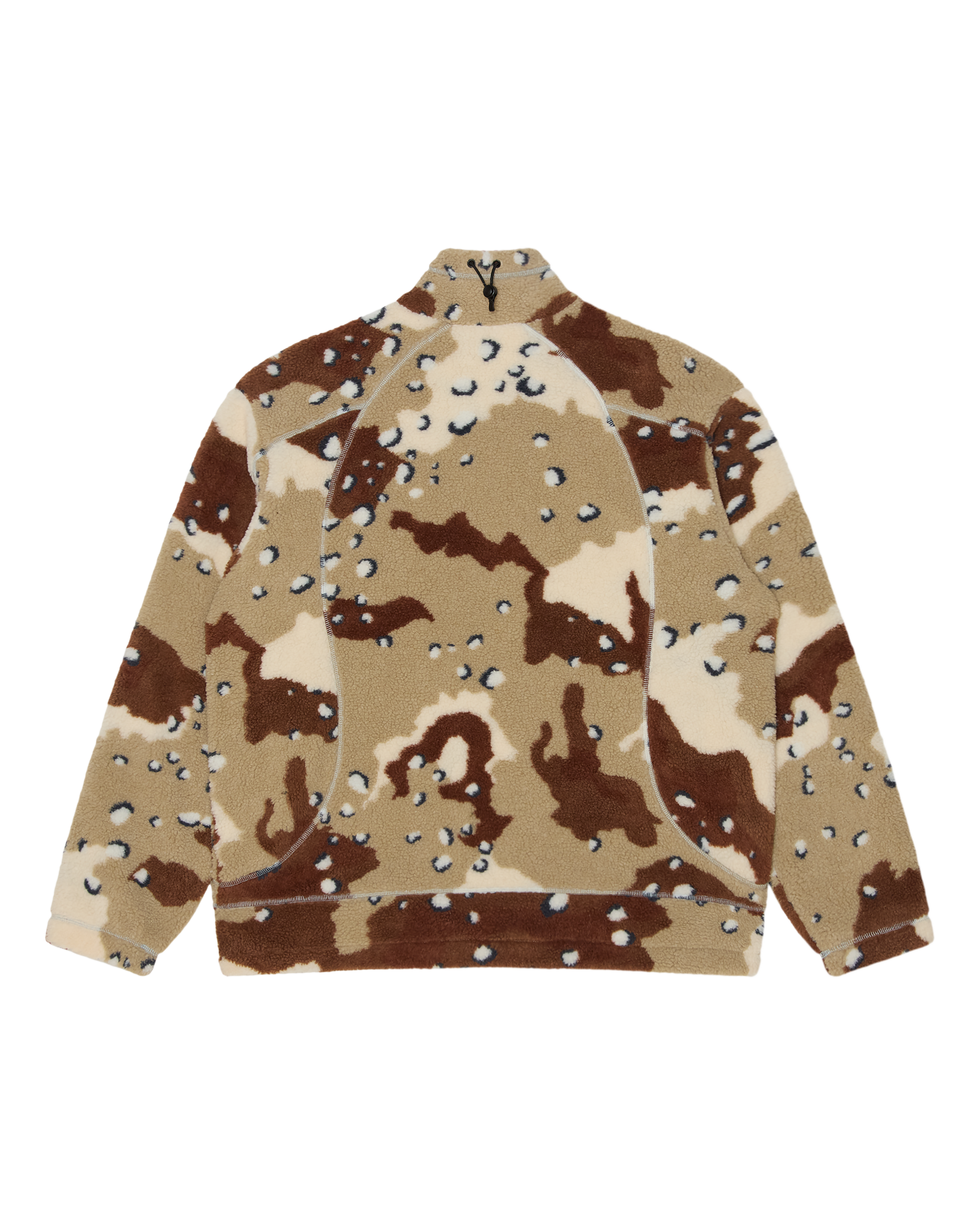 OBEY AXIS SHERPA JACKET - DESERT CAMO