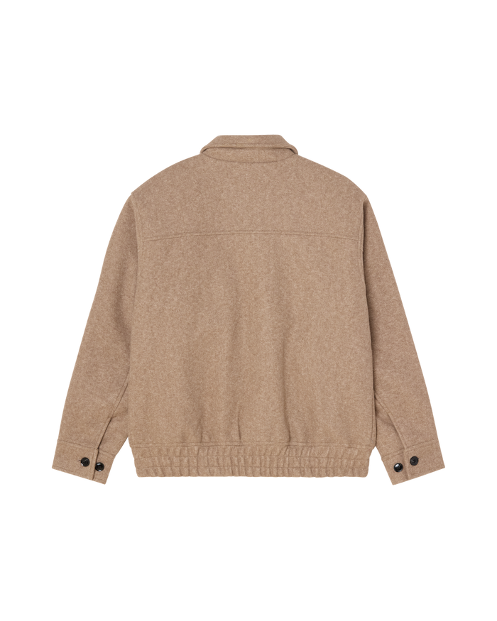 LEDGER BLOUSON JACKET - LATTE