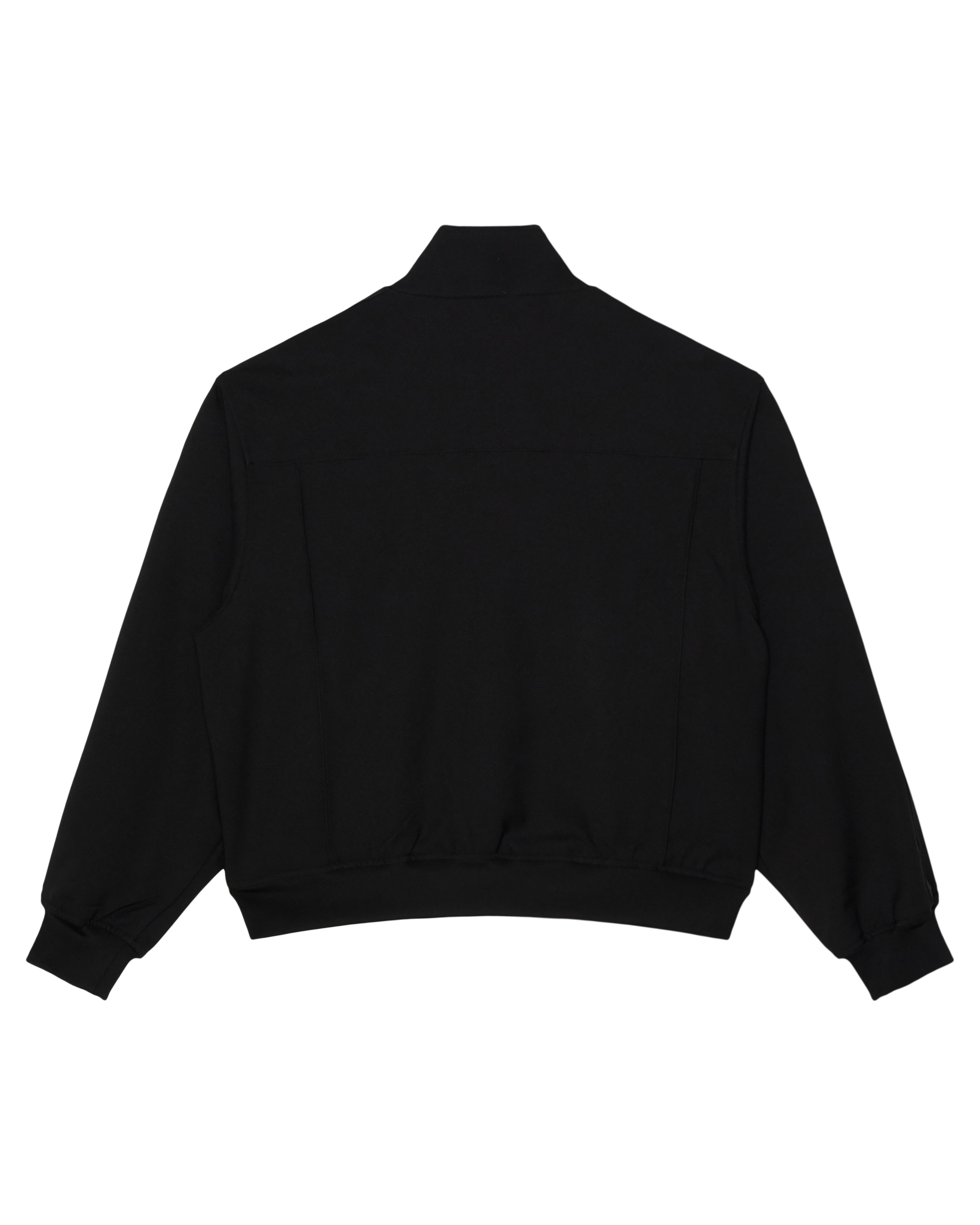 TAILORED TRACK JACKET - BLACK