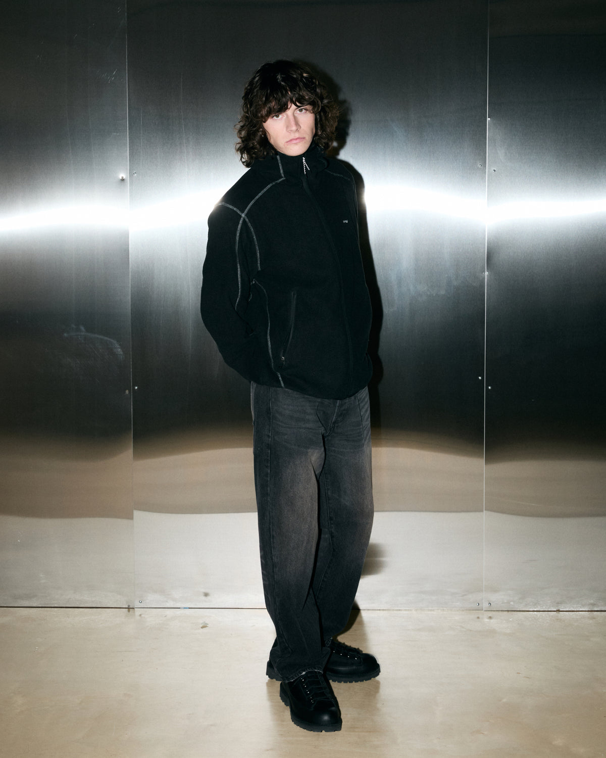 TREK POLAR FLEECE - BLACK