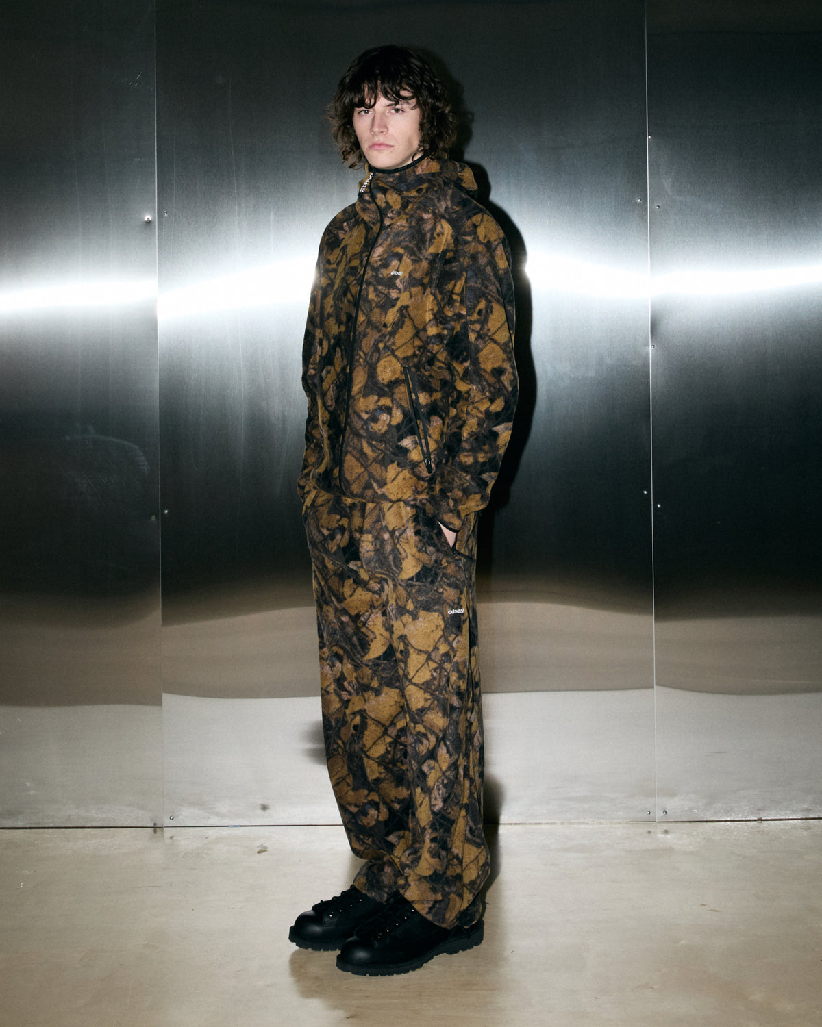 TREK POLAR FLEECE - DARK FENCE CAMO