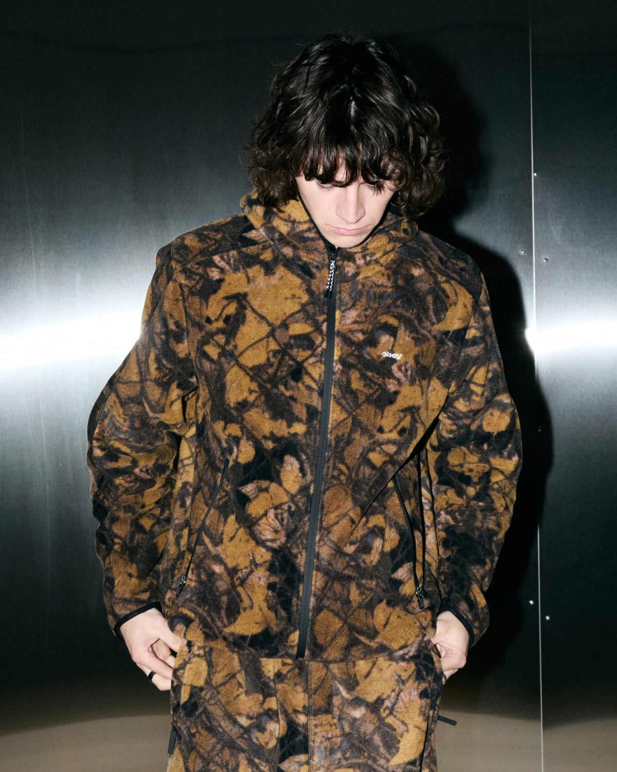 TREK POLAR FLEECE - DARK FENCE CAMO
