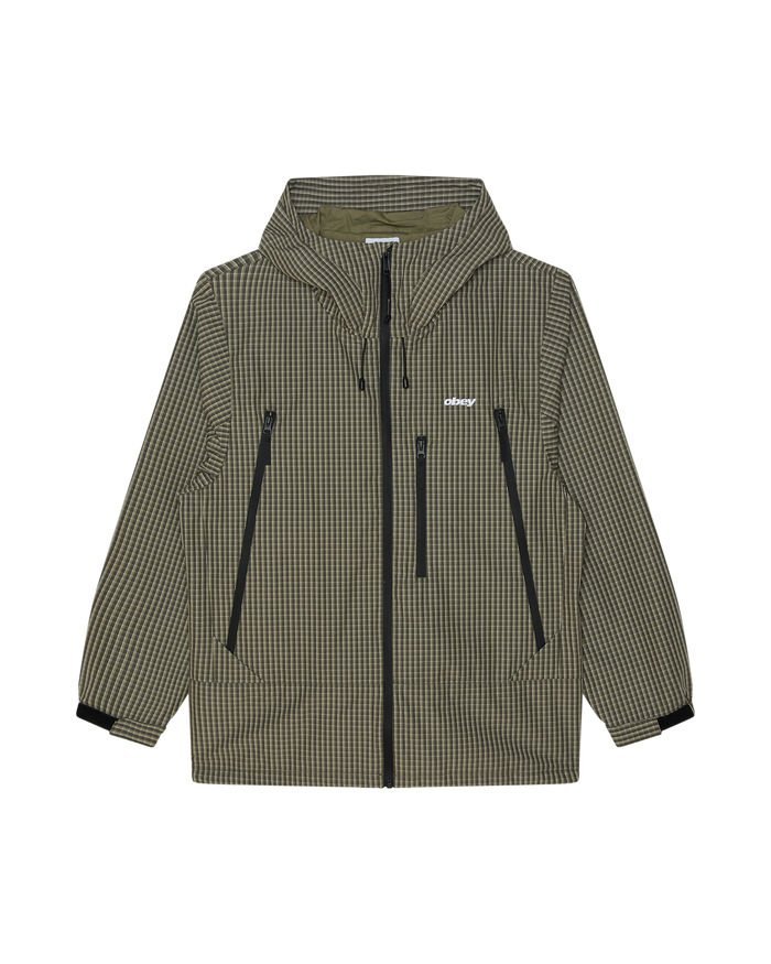 OBSIDIAN JACKET - VETIVER PLAID