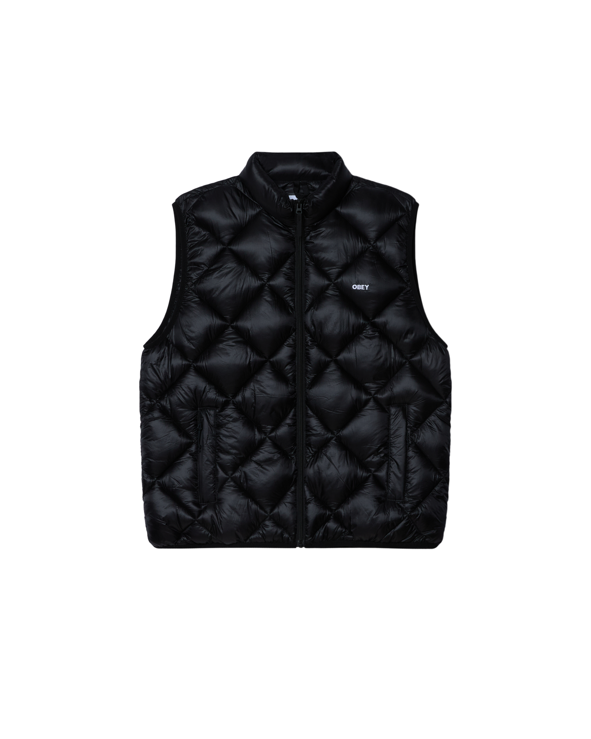 OBEY COMPASS VEST - BLACK
