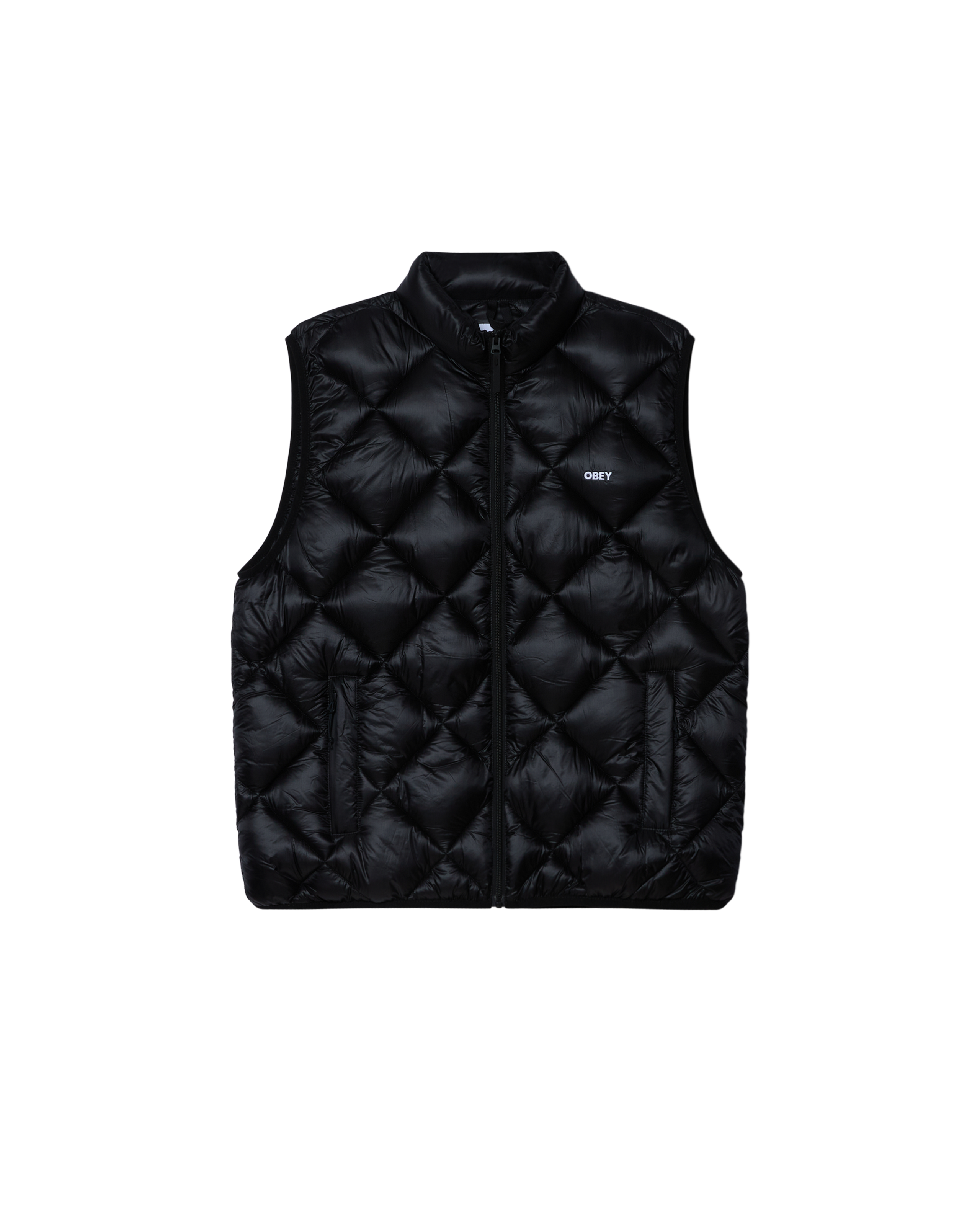 OBEY COMPASS VEST - BLACK