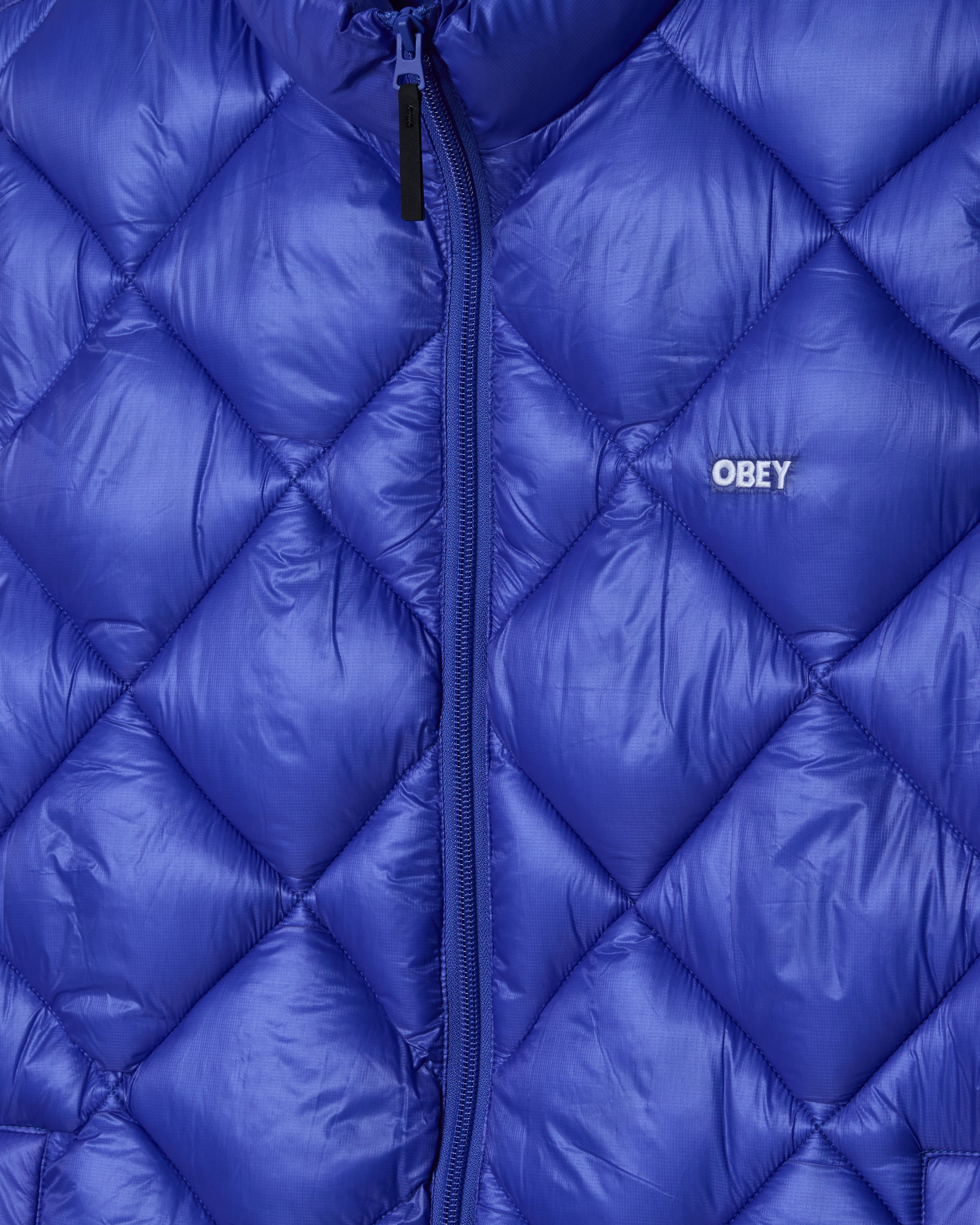 OBEY COMPASS VEST - BLUE