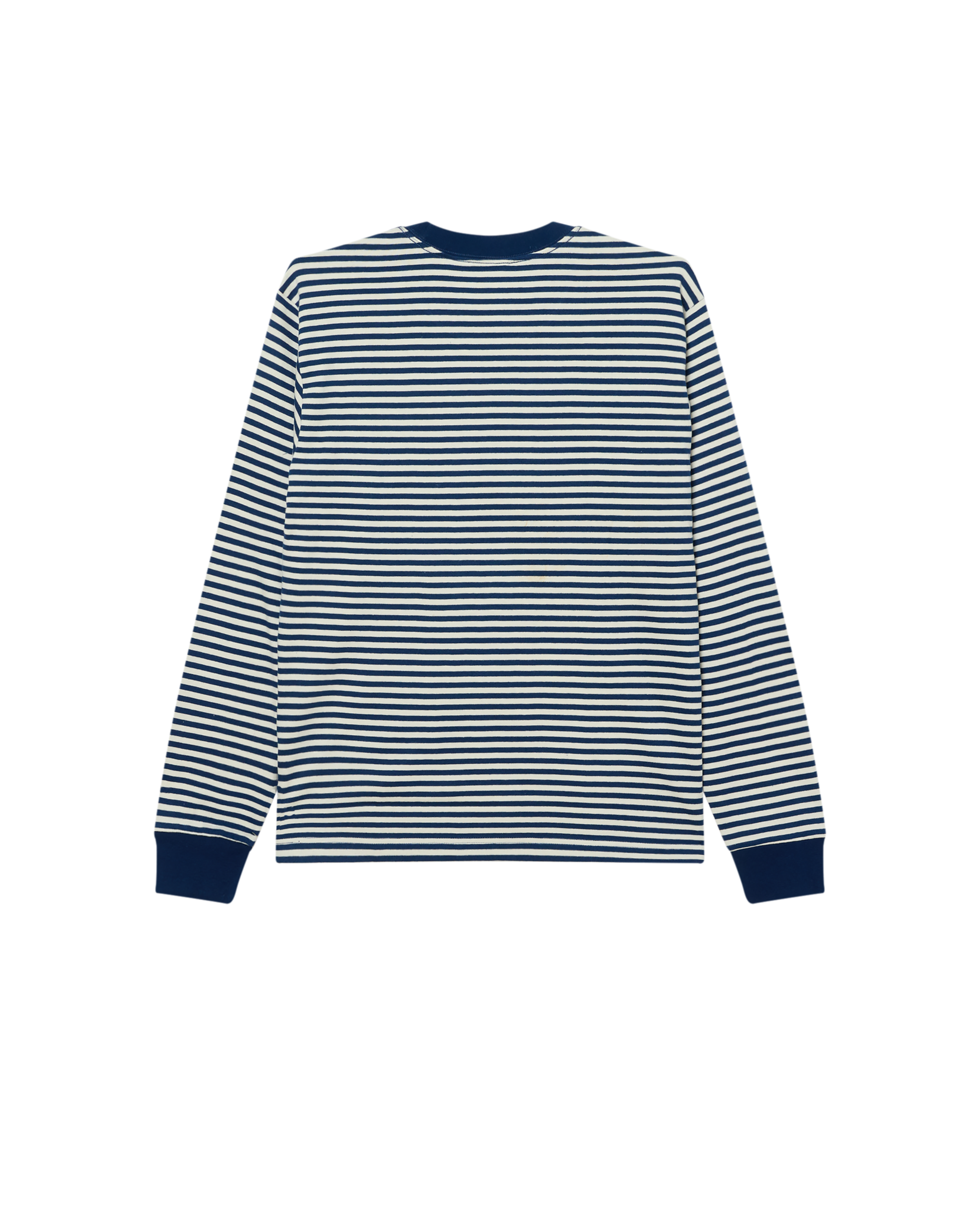 EST. WORKS LS STRIPE T-SHIRT - NAVY PEONY MULTI