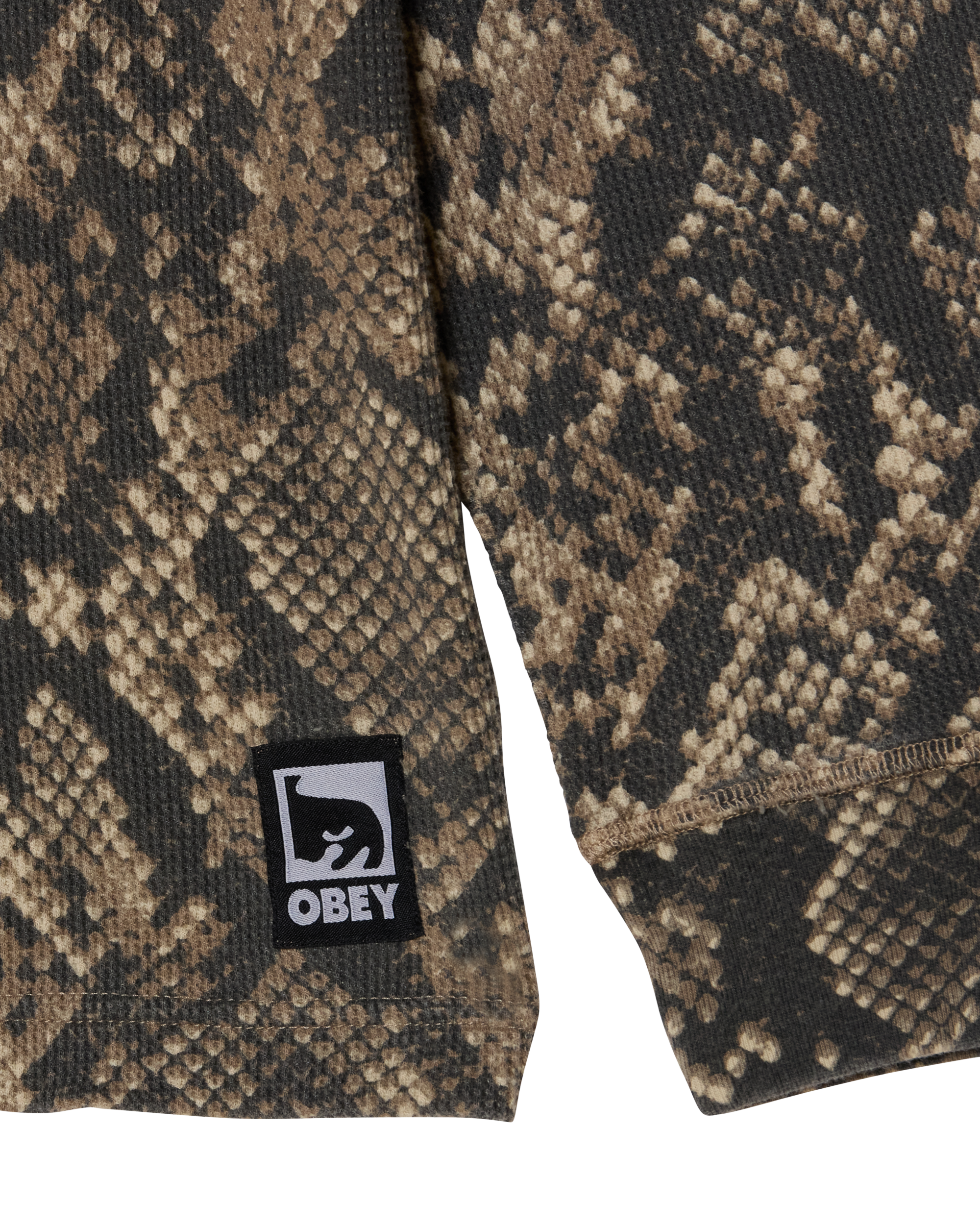 POST THERMAL - DUSTY VINTAGE RATTLE SNAKE