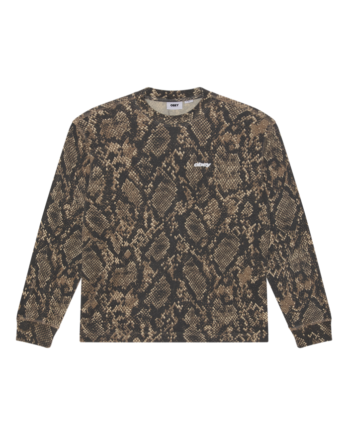OBEY LEAGUE THERMAL - DUSTY VINTAGE RATTLE SNAKE