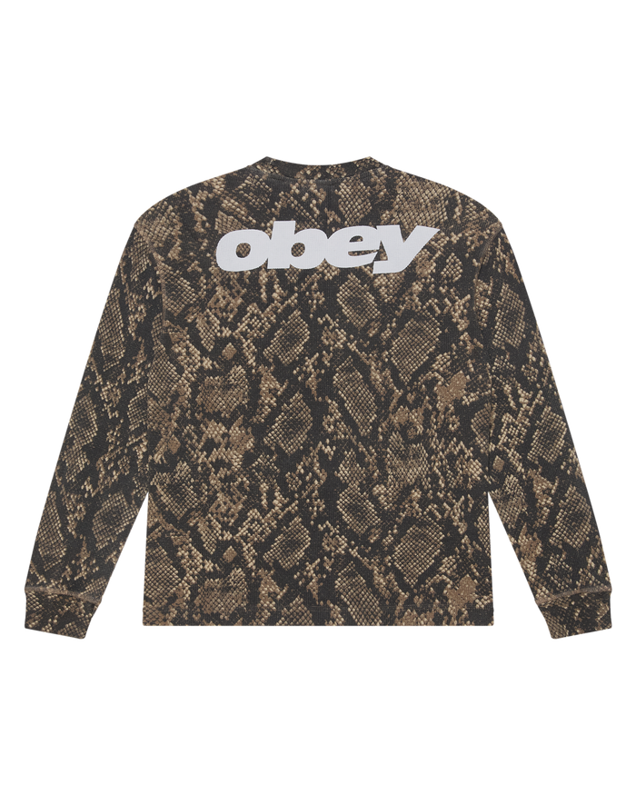 OBEY LEAGUE THERMAL - DUSTY VINTAGE RATTLE SNAKE
