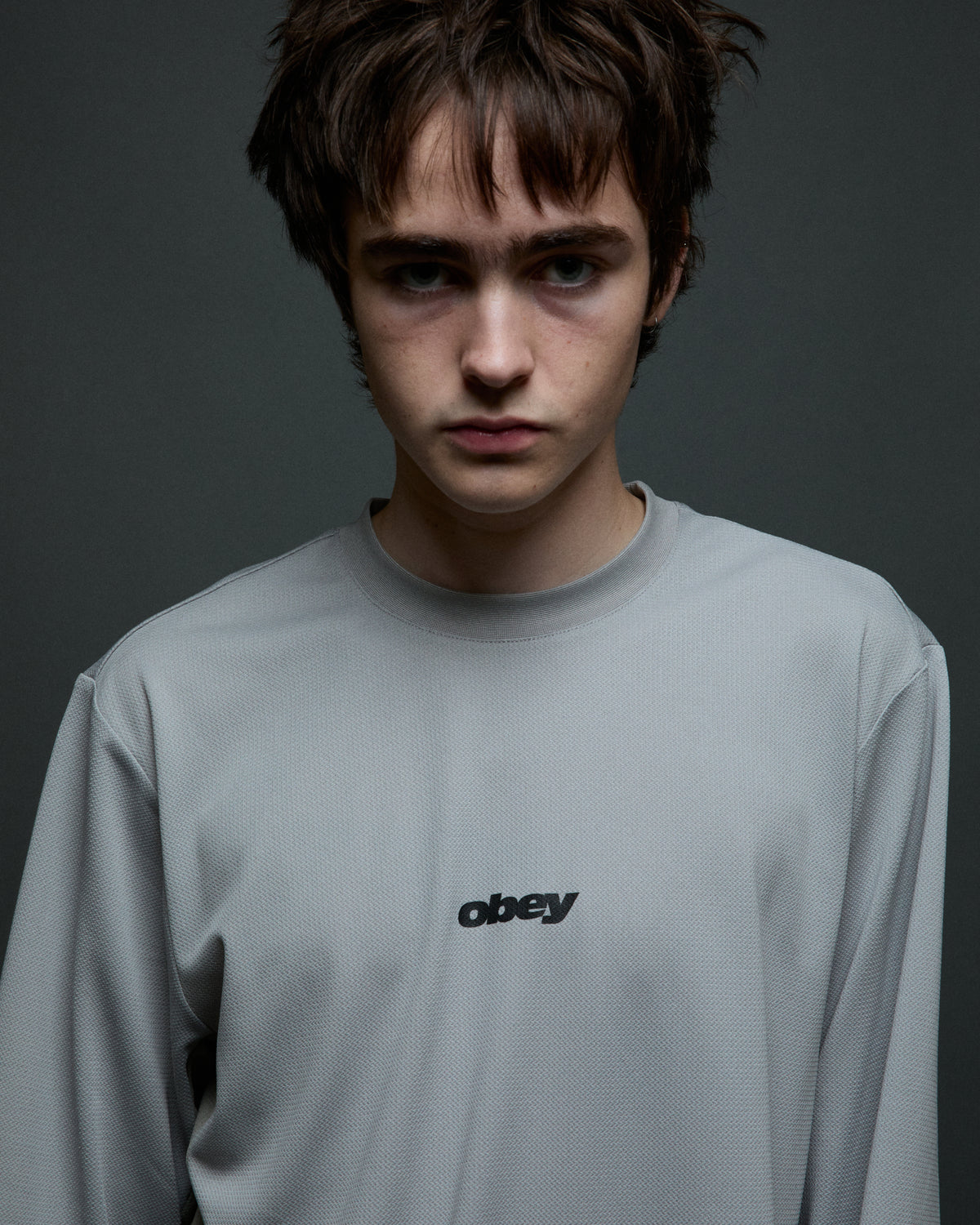 BASECAMP KNIT LS SHIRT - DRIZZLE MULTI