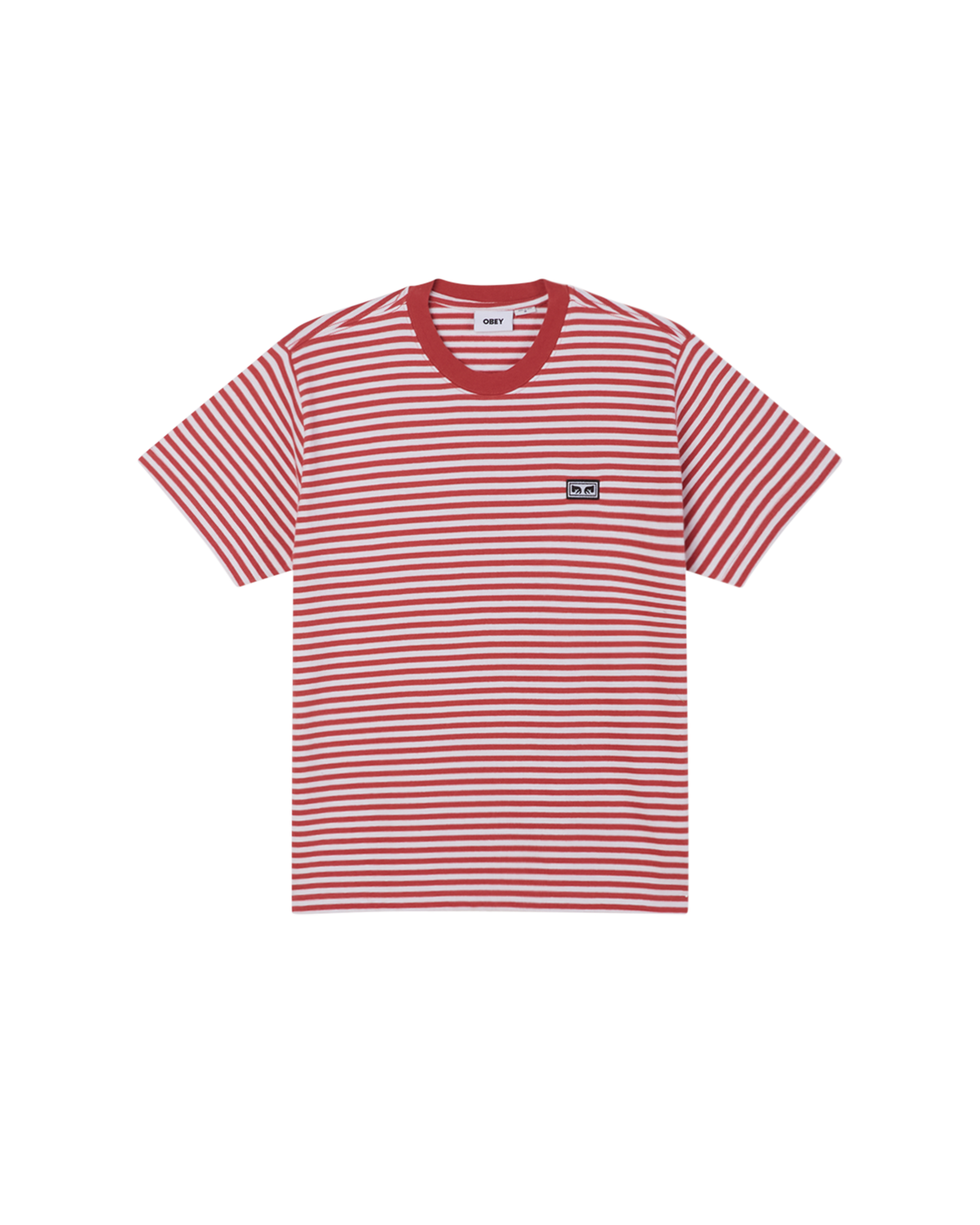 EST. WORKS EYES STRIPE T-SHIRT