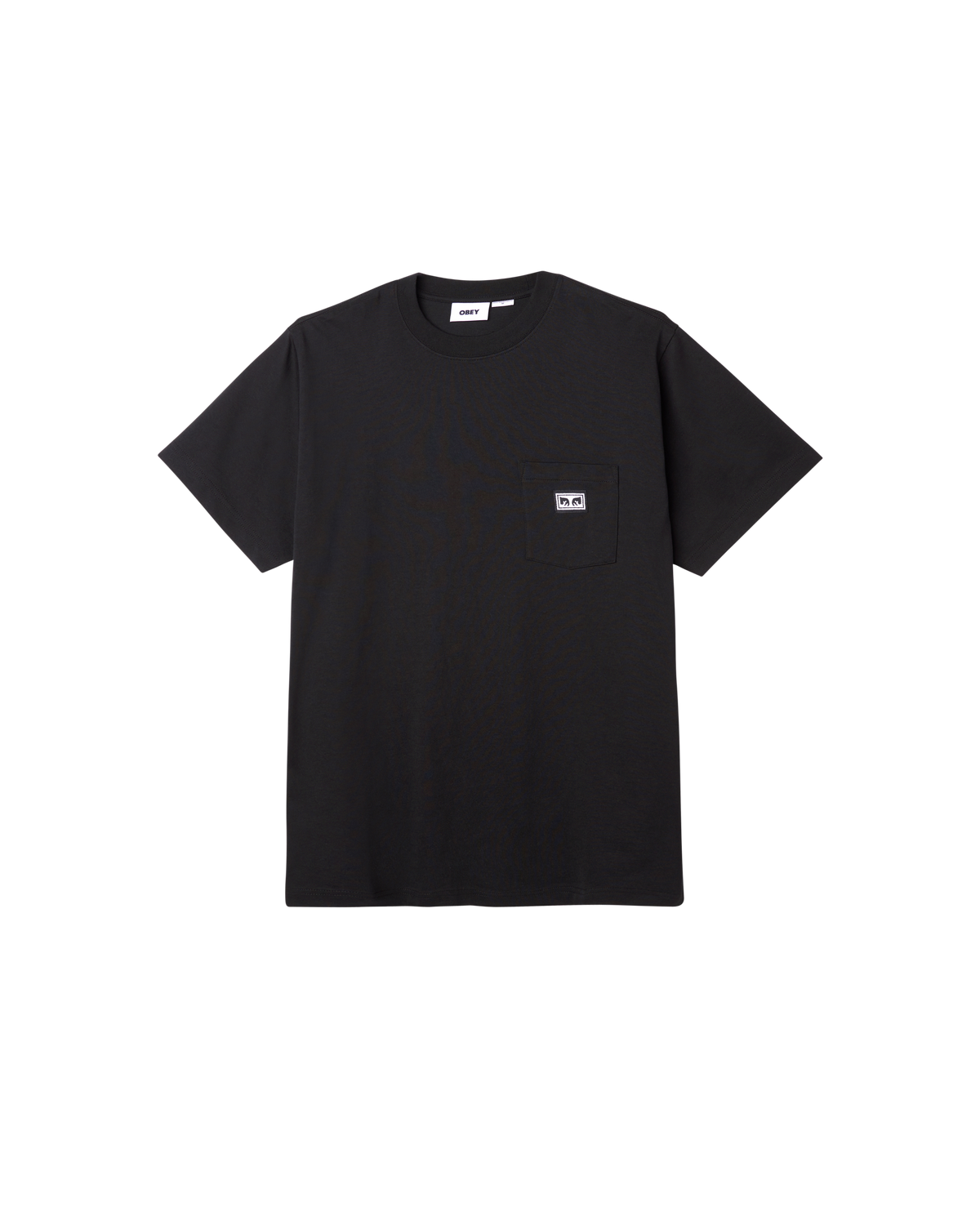 EST. WORKS EYES POCKET T-SHIRT - BLACK
