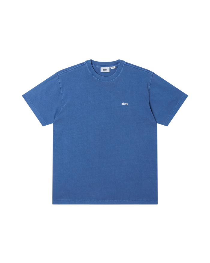 LOWERCASE PIGMENT T-SHIRT - ELECTRIC INDIGO