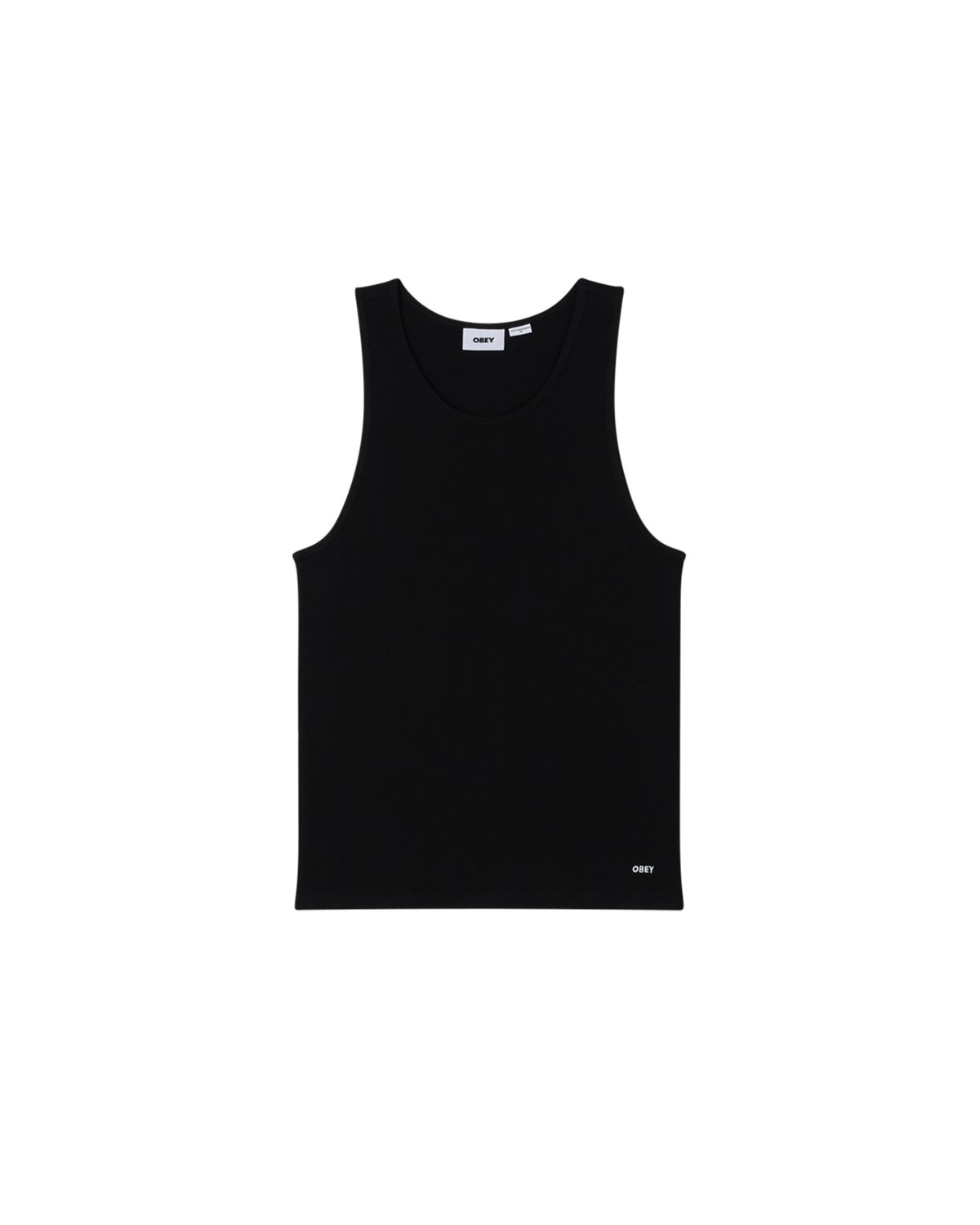 STANDARD RIB TANK 2 PACK - BLACK