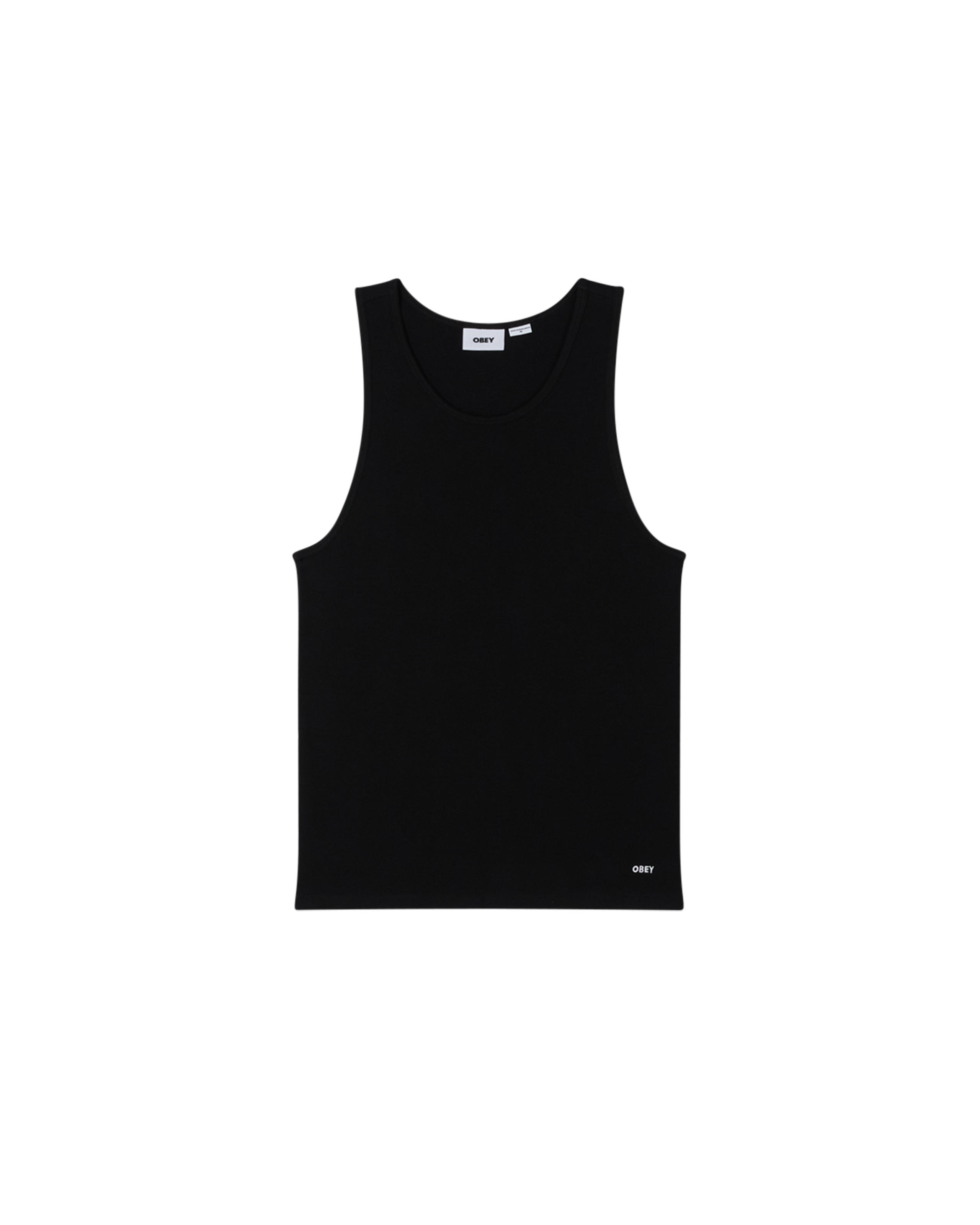 STANDARD RIB TANK 2-PACK - BLACK