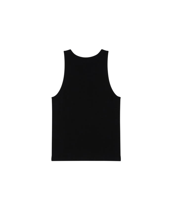 STANDARD RIB TANK 2-PACK - BLACK