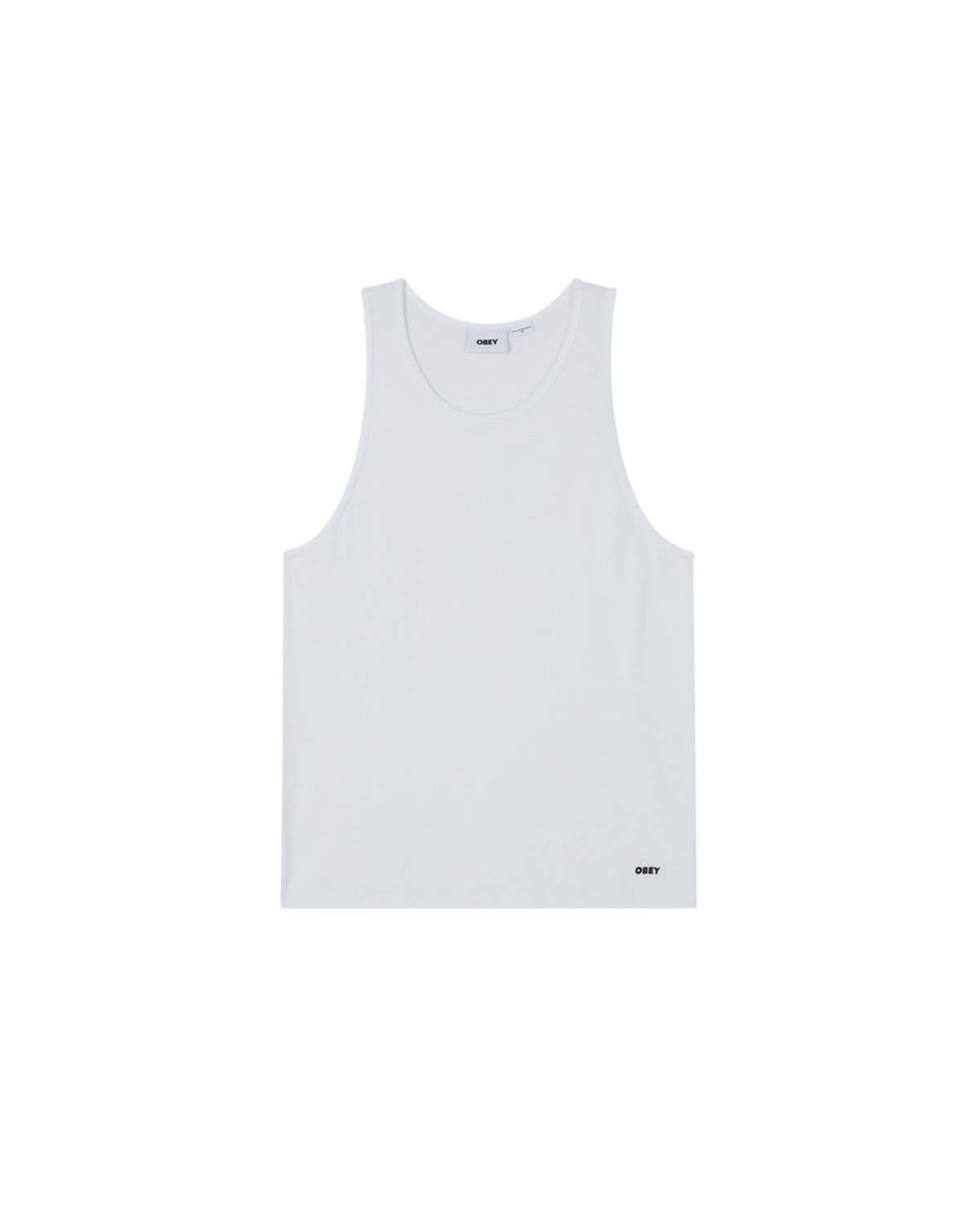 STANDARD RIB TANK 2 PACK - WHITE
