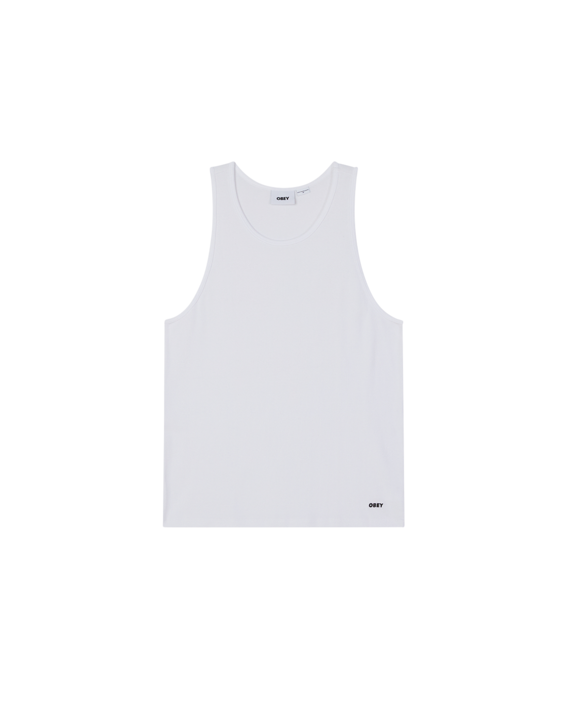 STANDARD RIB TANK 2 PACK - WHITE